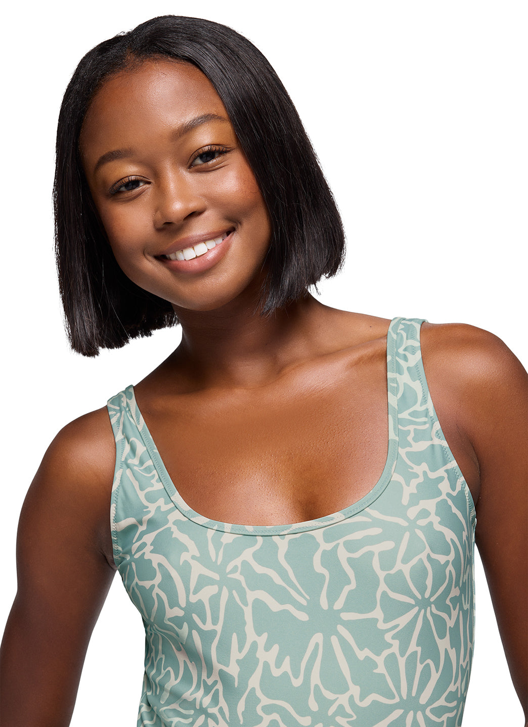 prAna Women's Print Lahari One Piece Swimsuit、mySite、noshort