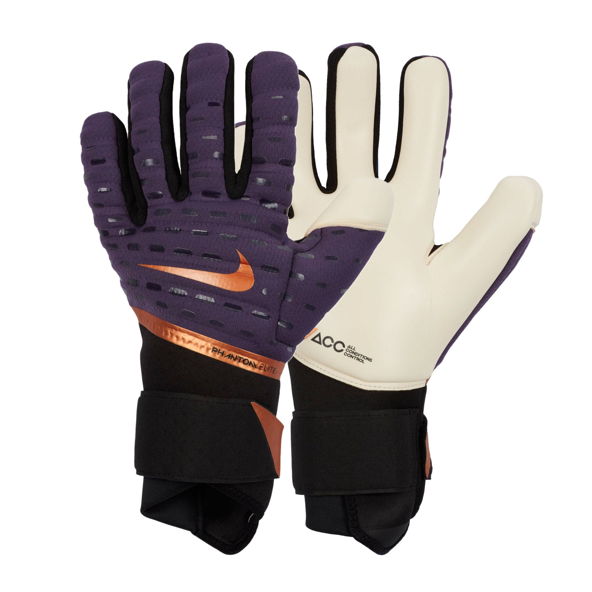 Nike Men's Phantom Elite Goalkeeper Gloves Dark Raisin/Black、mySite、bottomscart