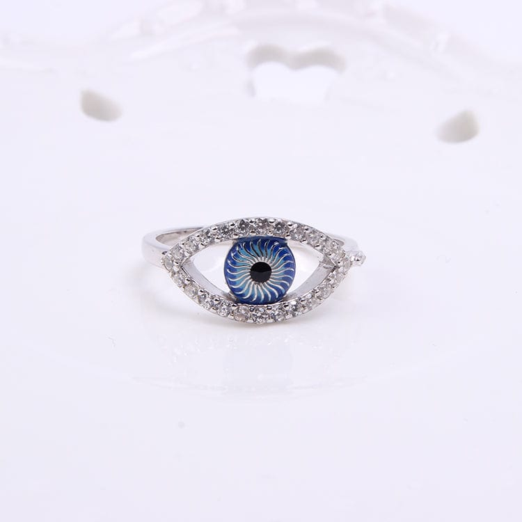 Evil Eye Ring Sterling Silver、mySite、g9winljtr