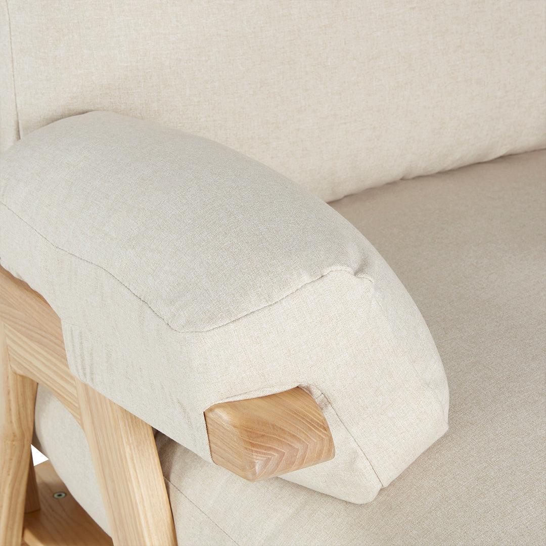  Gaia Hera Rocking Chair - Natural Oak + Barley、mySite、merchandisen