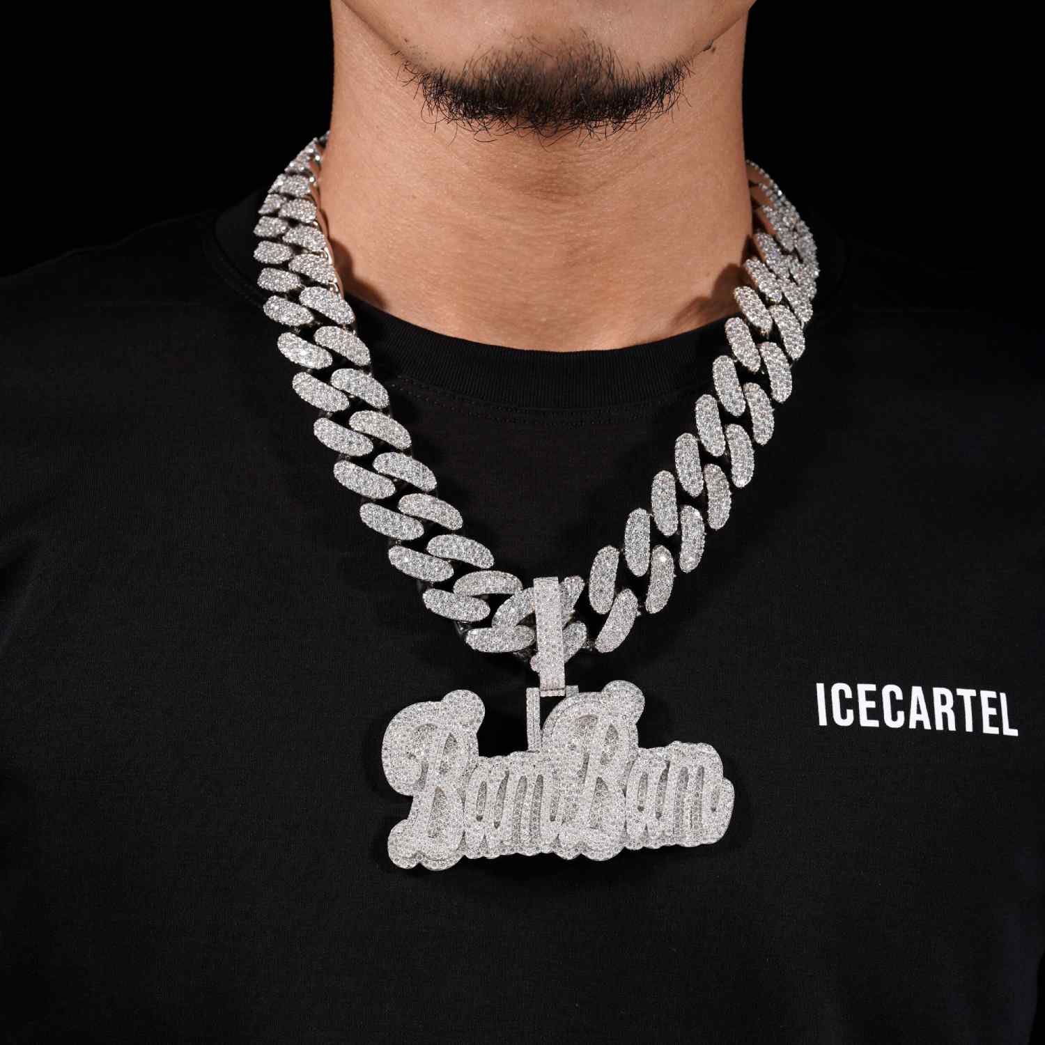 BamBam Custom Moissanite Pendant 14k Gold、mySite、hinf8tx79