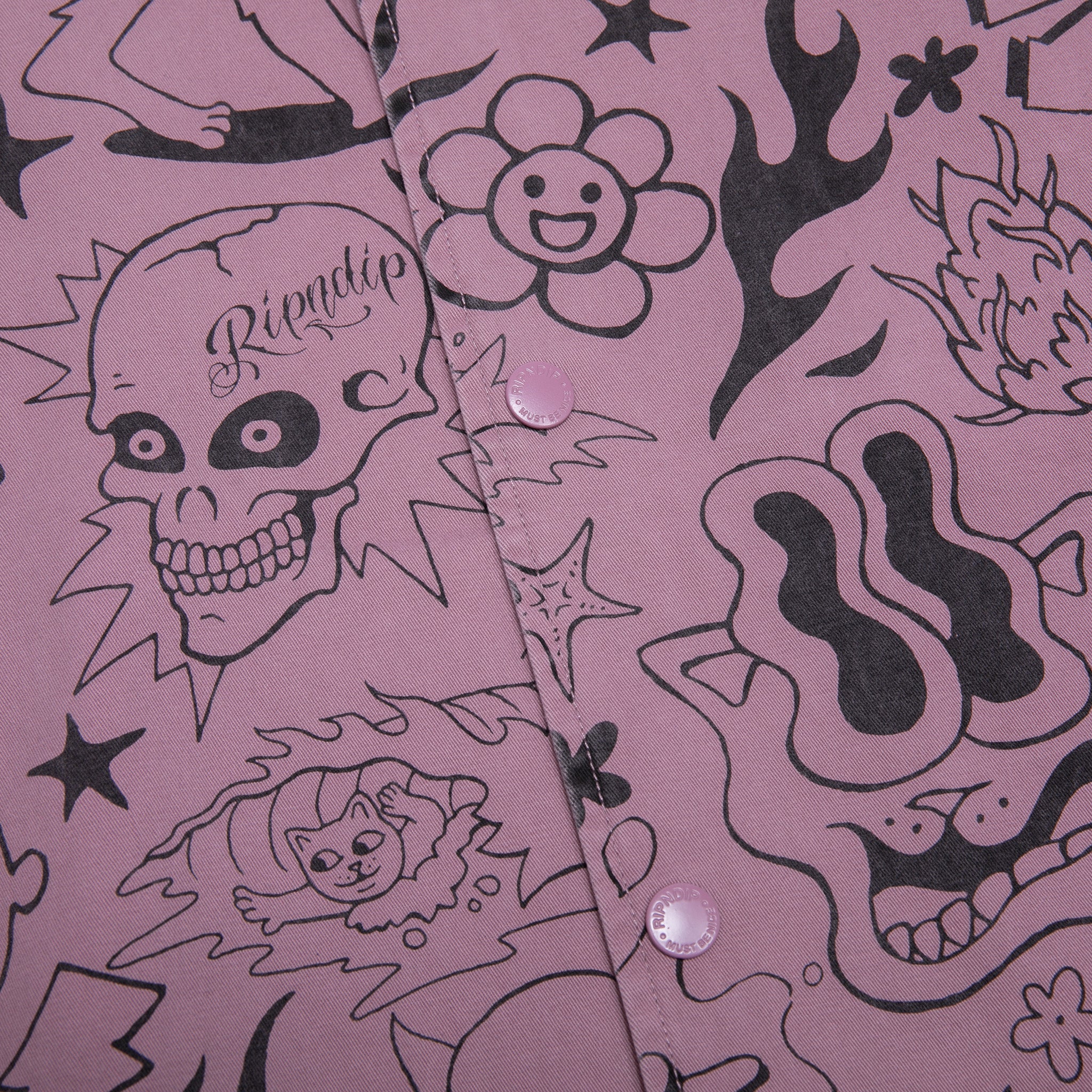  We Don't Care Coaches Jacket (Mauve)、mySite、merchandisen