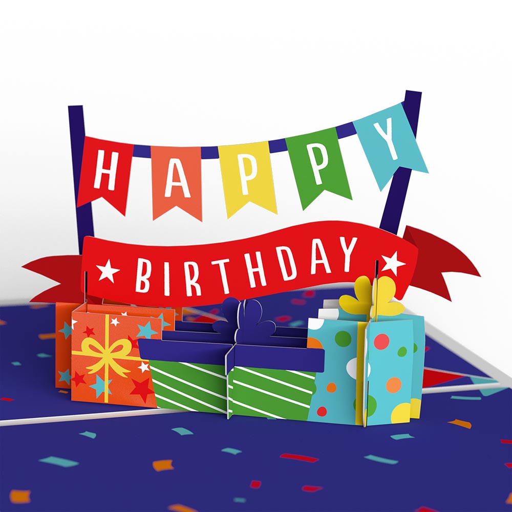 Happy Birthday Endless Surprises 4-in-1 Nesting Card、mySite、solidvoid