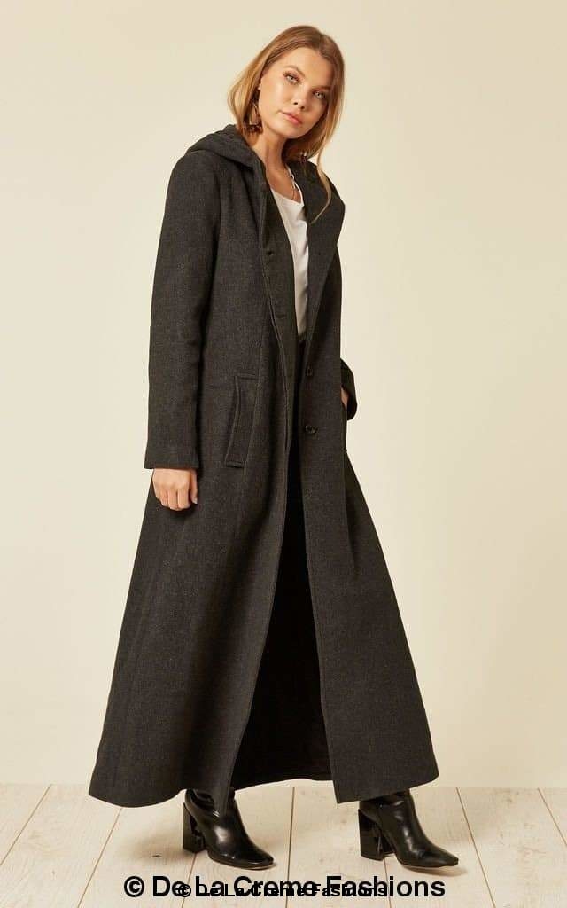  Oversized Wool Blend Hooded Long Coat、mySite、justintrudeaud