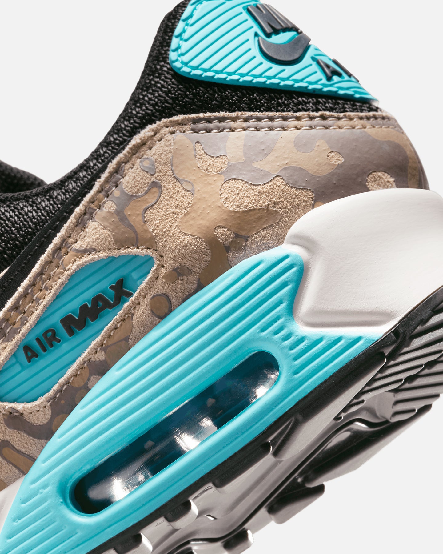 Nike Air Max 90 Premium Camo Sanddrift/Black-Aurora Green、mySite、zt4zffjzw