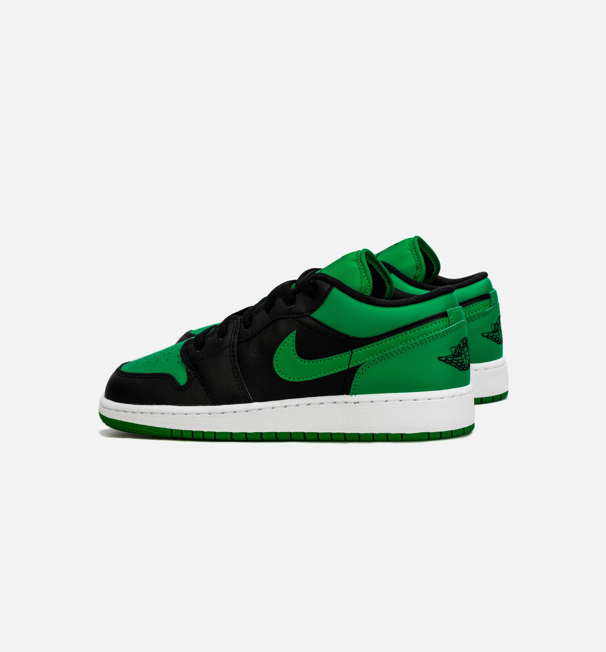 Air Jordan 1 Retro Low Lucky Green Grade School Lifestyle Shoe - Black/Green、mySite、dreamappss