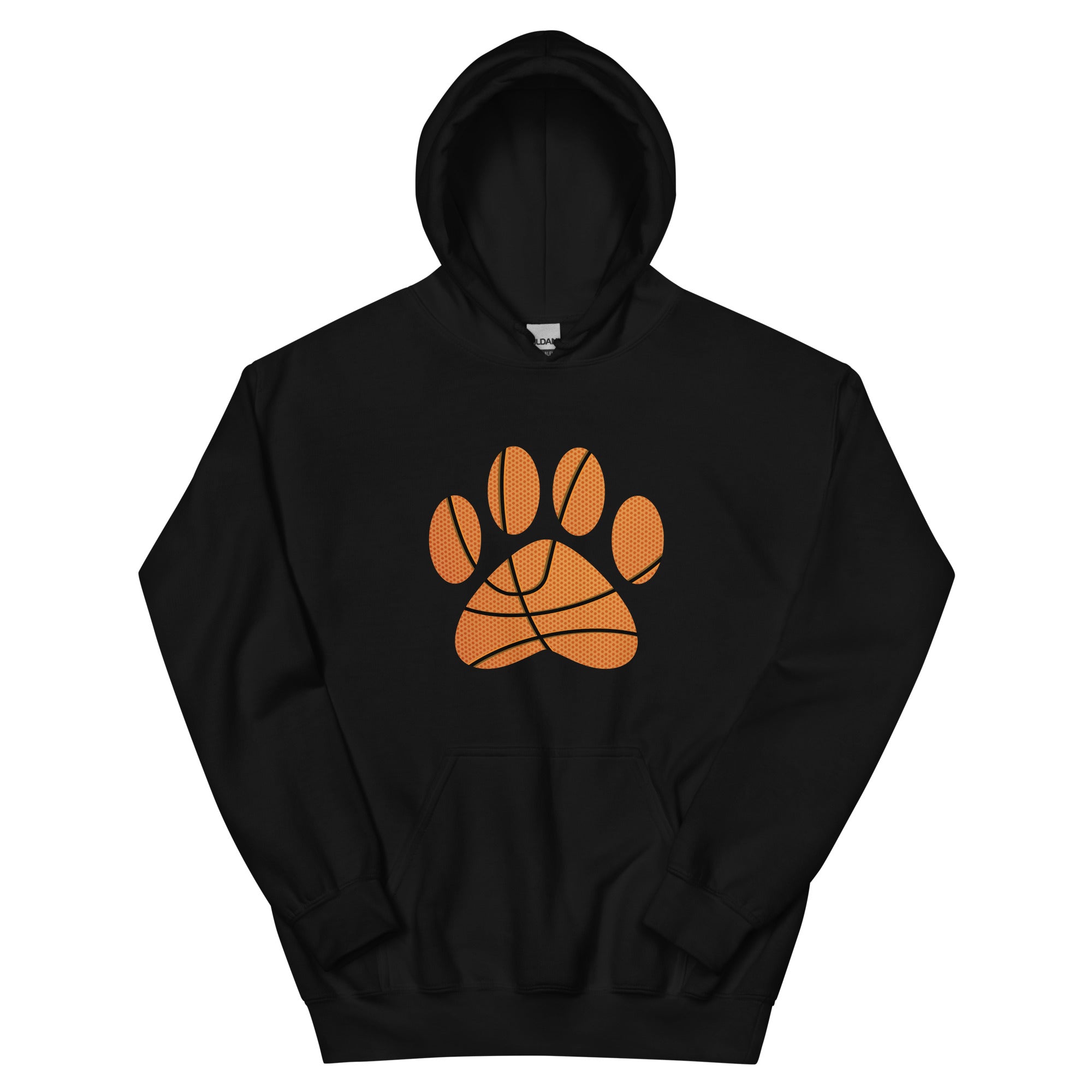 Basketball Paw Print Hoodie、mySite、camillekostekn