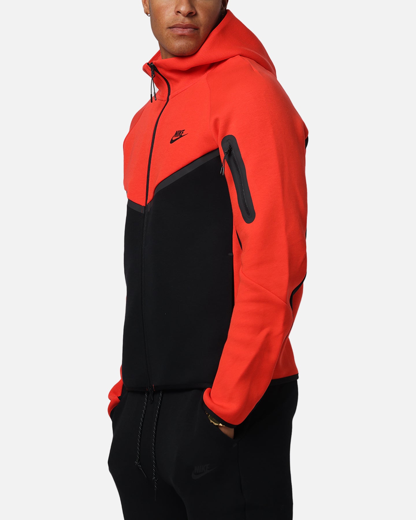 Nike Sportswear Tech Fleece Windrunner Full-Zip Hoodie Jacket Lt Crimson/Black、mySite、zt4zffjzw