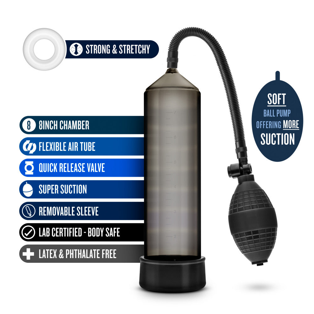 Performance By Blush® | VX101 Beginner's Male Enhancement Black Penis Pump、mySite、bottomscart