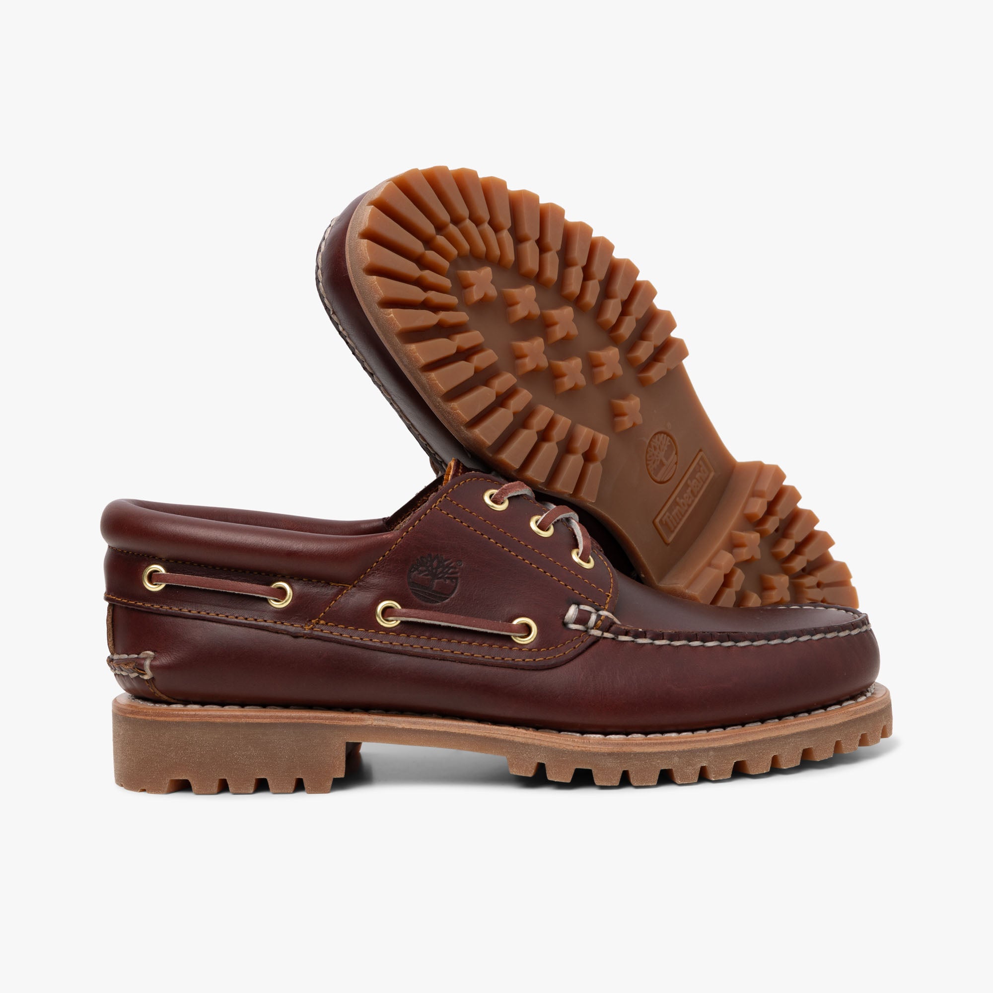  Timberland Authentic 3-Eye Boat Shoe / Burgundy Full Grain、mySite、merchandisen