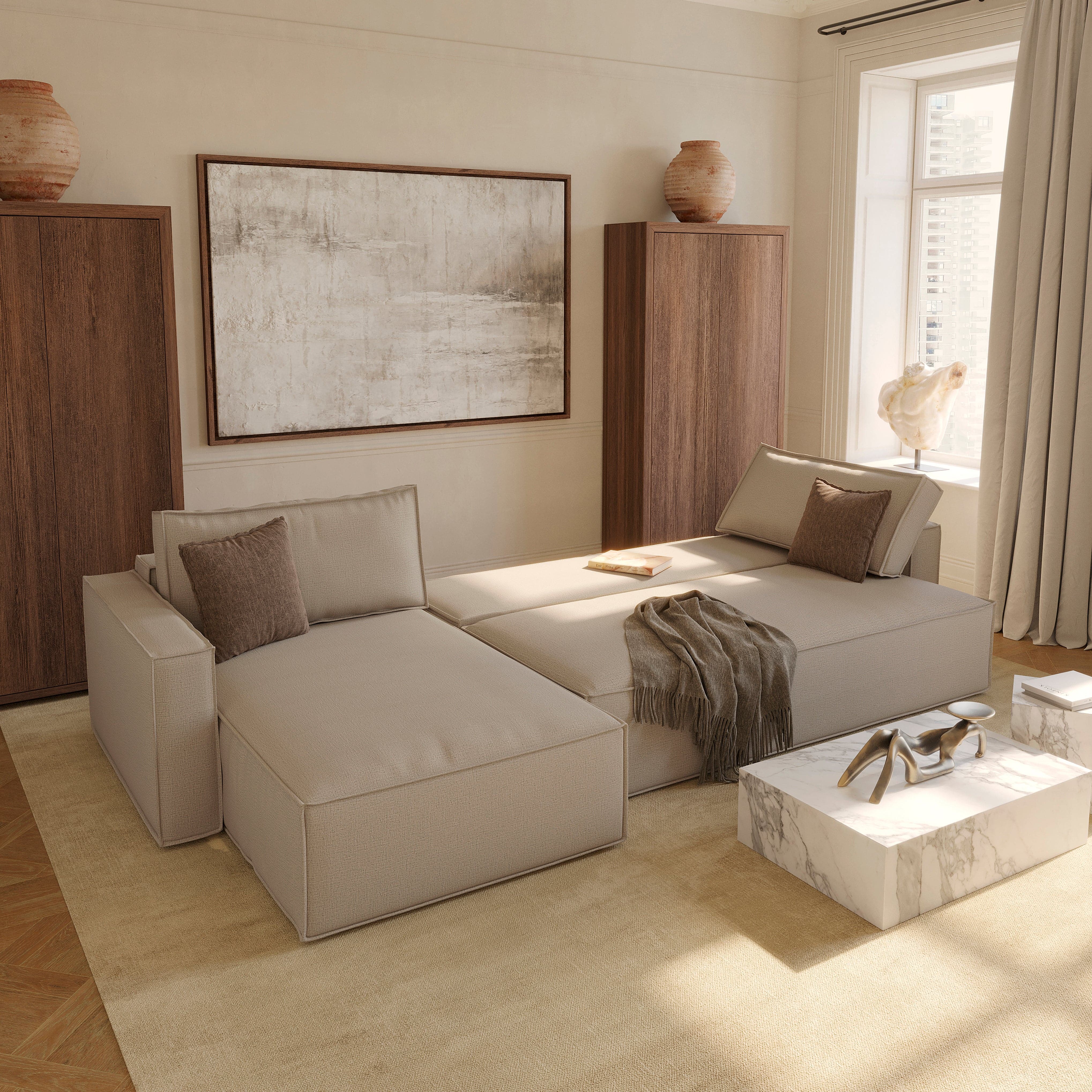 Newilla Sofa Bed With Lounger、mySite、neckold