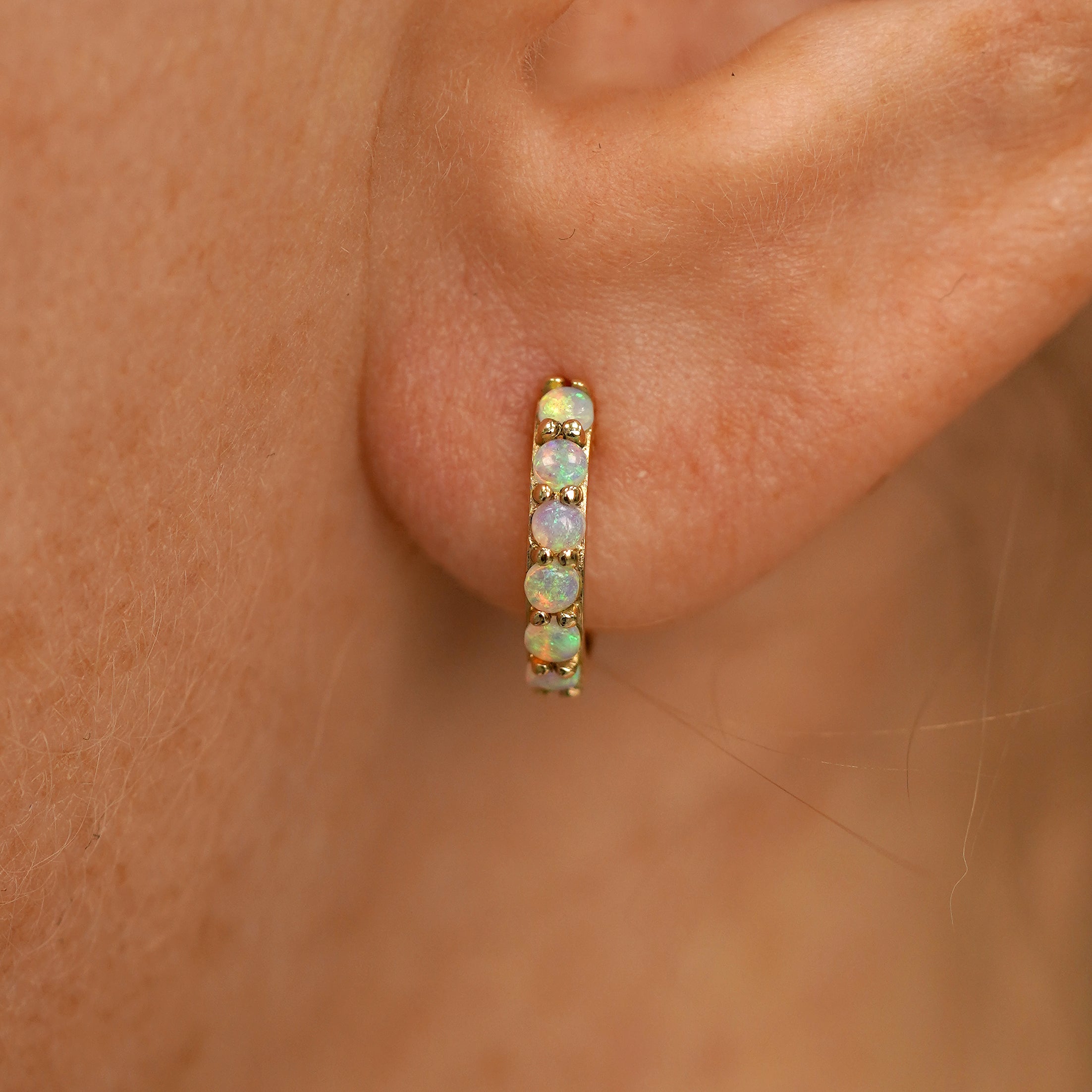 Opal Huggie Hoop、mySite、hinf8tx79