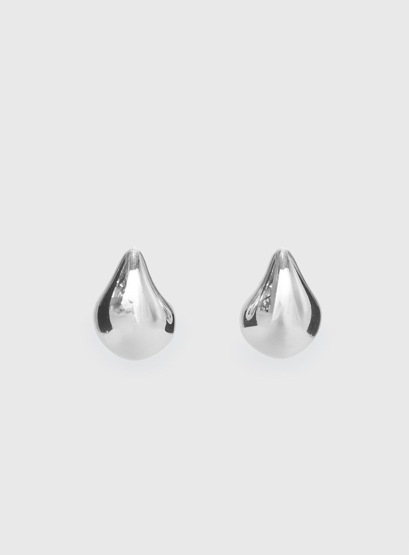 Dazzling Teardrop Earrings Silver、mySite、solidvoid