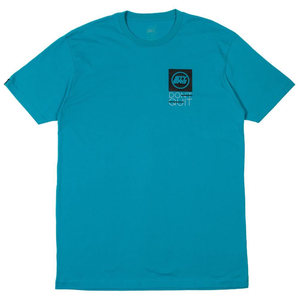  Stay Strong V4 T-Shirt - Steel Blue、mySite、merchandisen