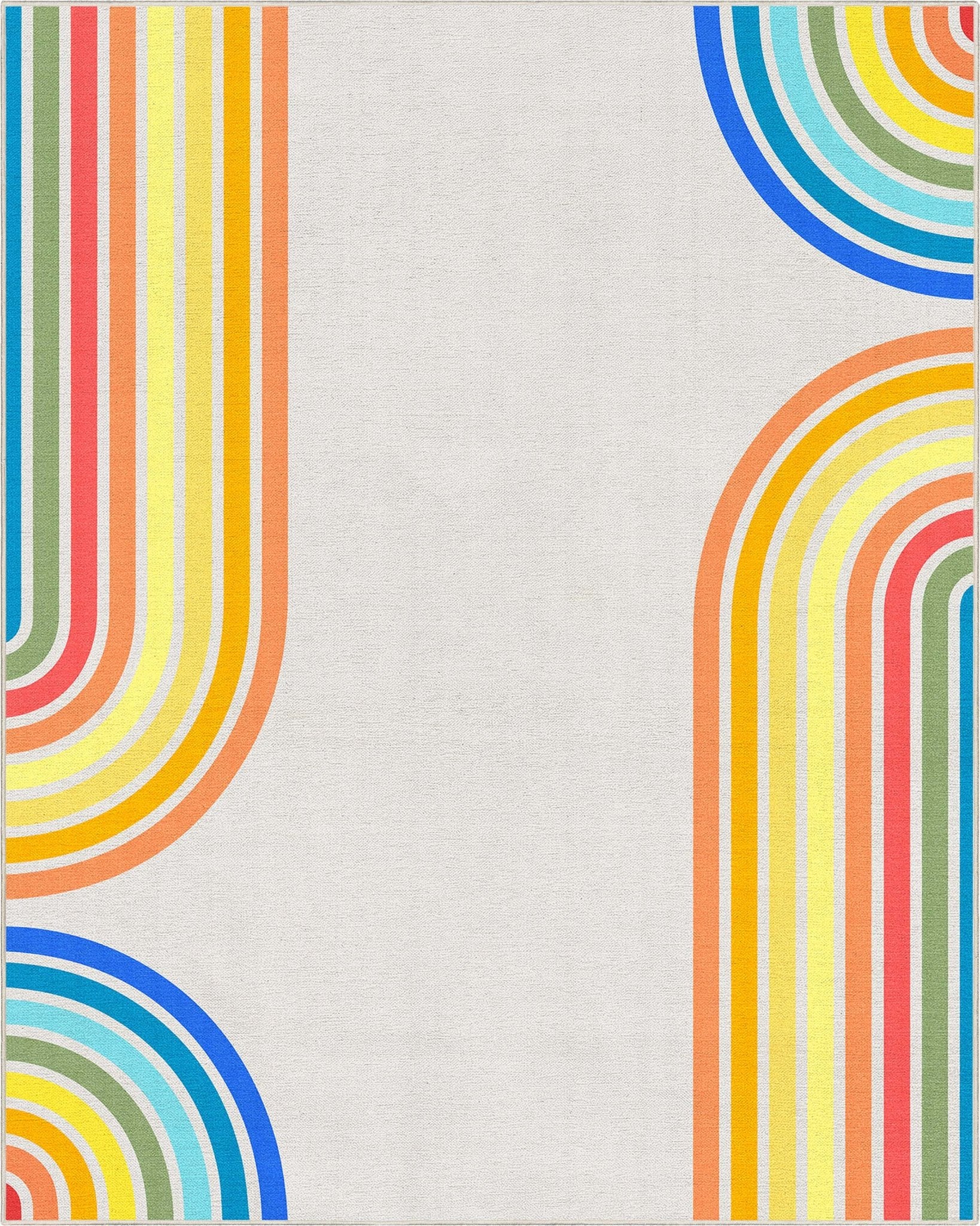 Apollo Geometric Modern Shapes Multi Color Rug for Living Room, Bedroom, Kitchen & Office、mySite、gigharbornorthrealestate