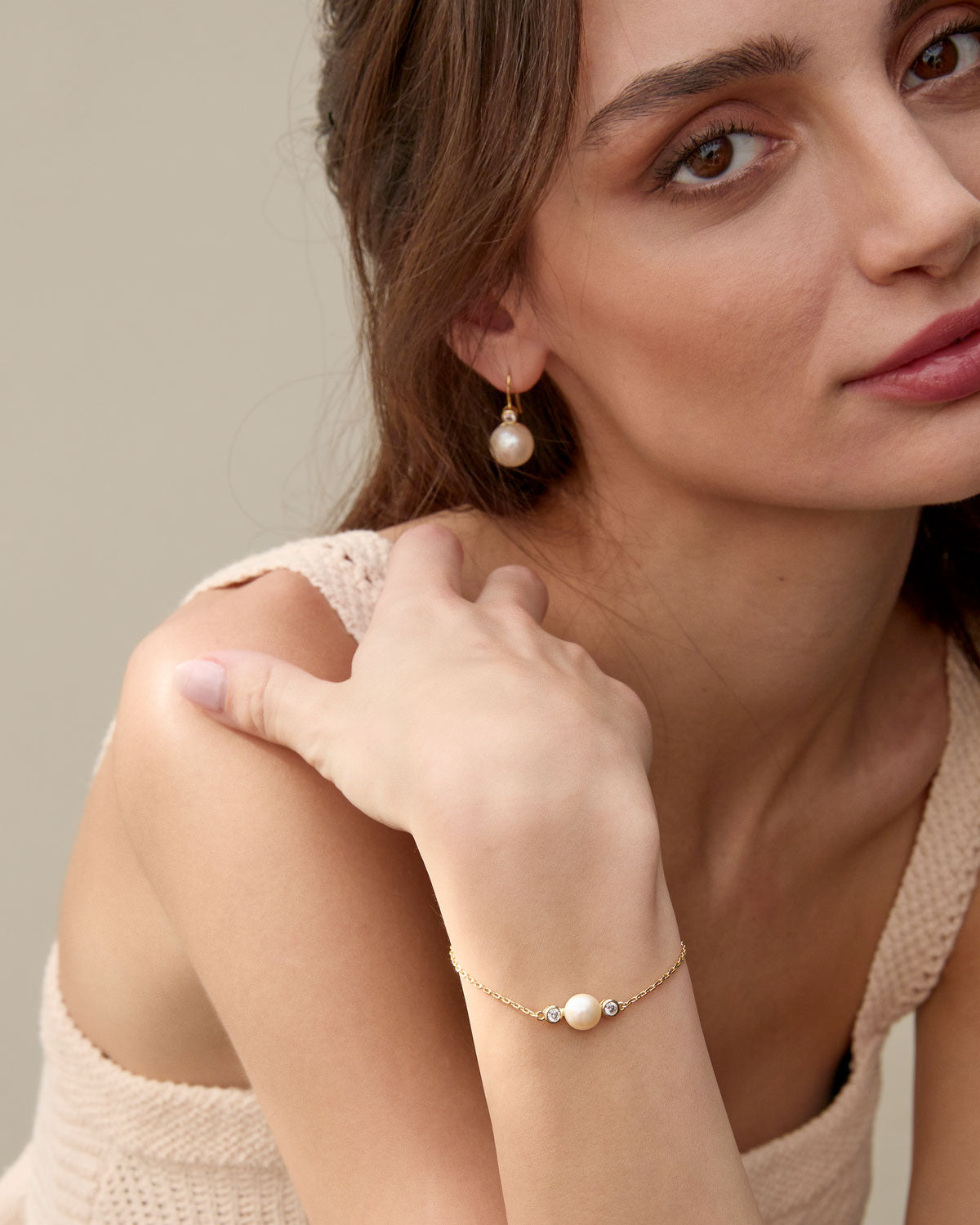 By My Side Pearl Bracelet、mySite、hinf8tx79