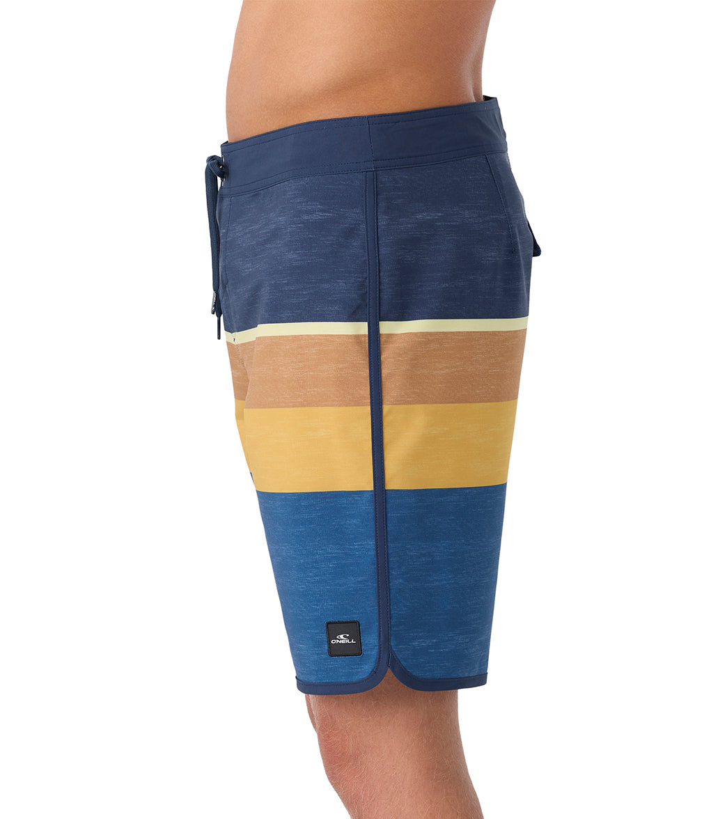 O'Neill Men's 19 Lennox Scallop Board Shorts、mySite、noshort