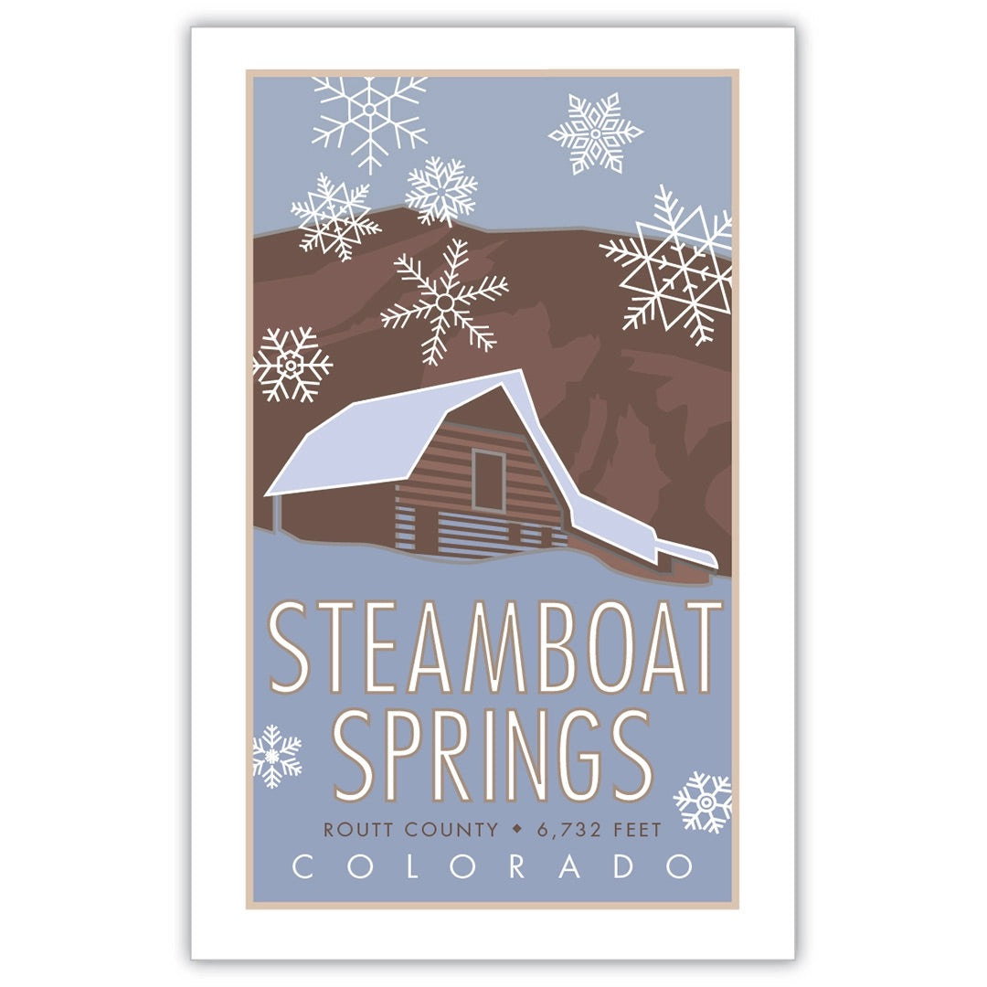 Steamboat Springs, Colorado - Poster、mySite、g9winljtr
