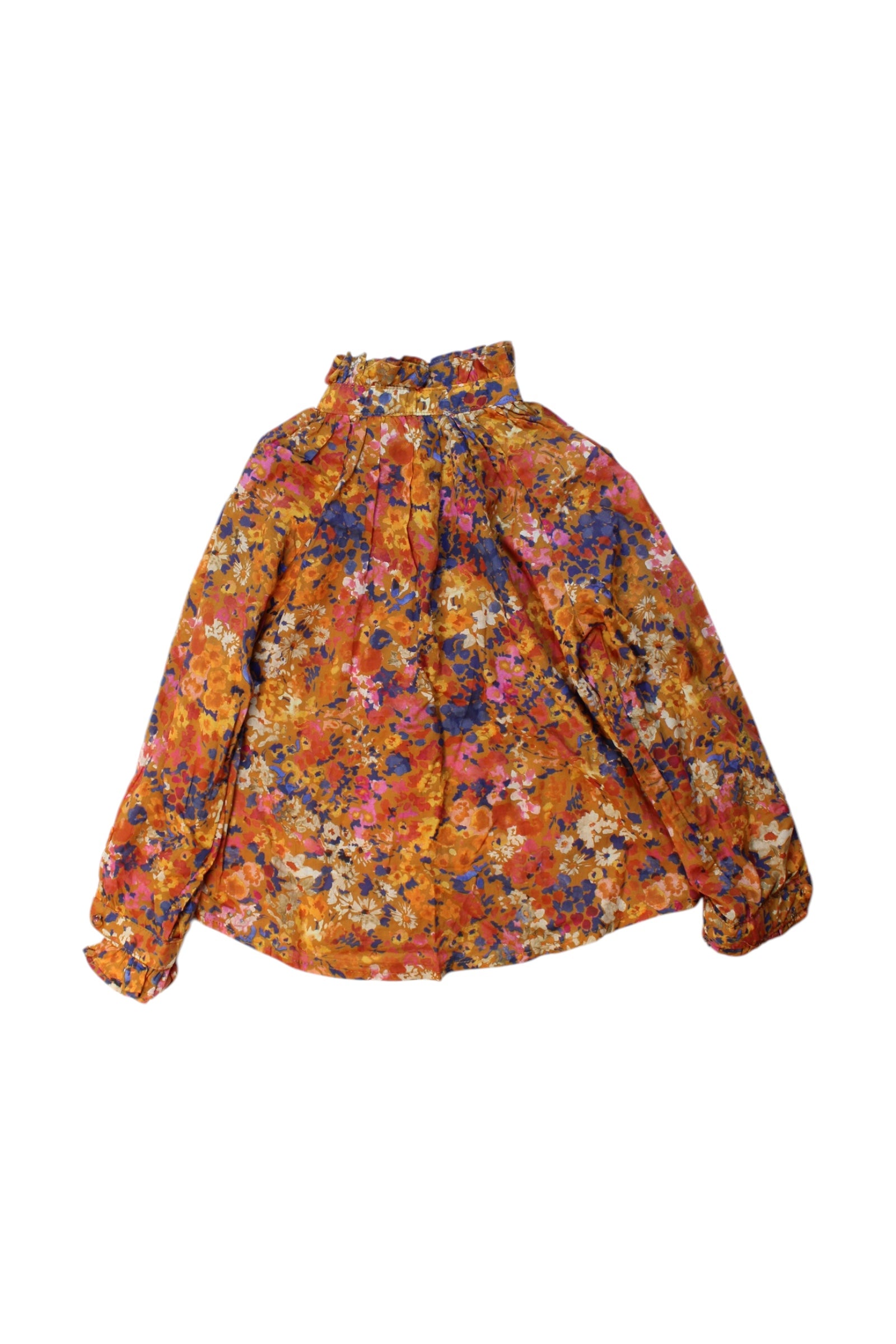 Excuse My French Floral Long Sleeve Shirt 4T、mySite、g9winljtr