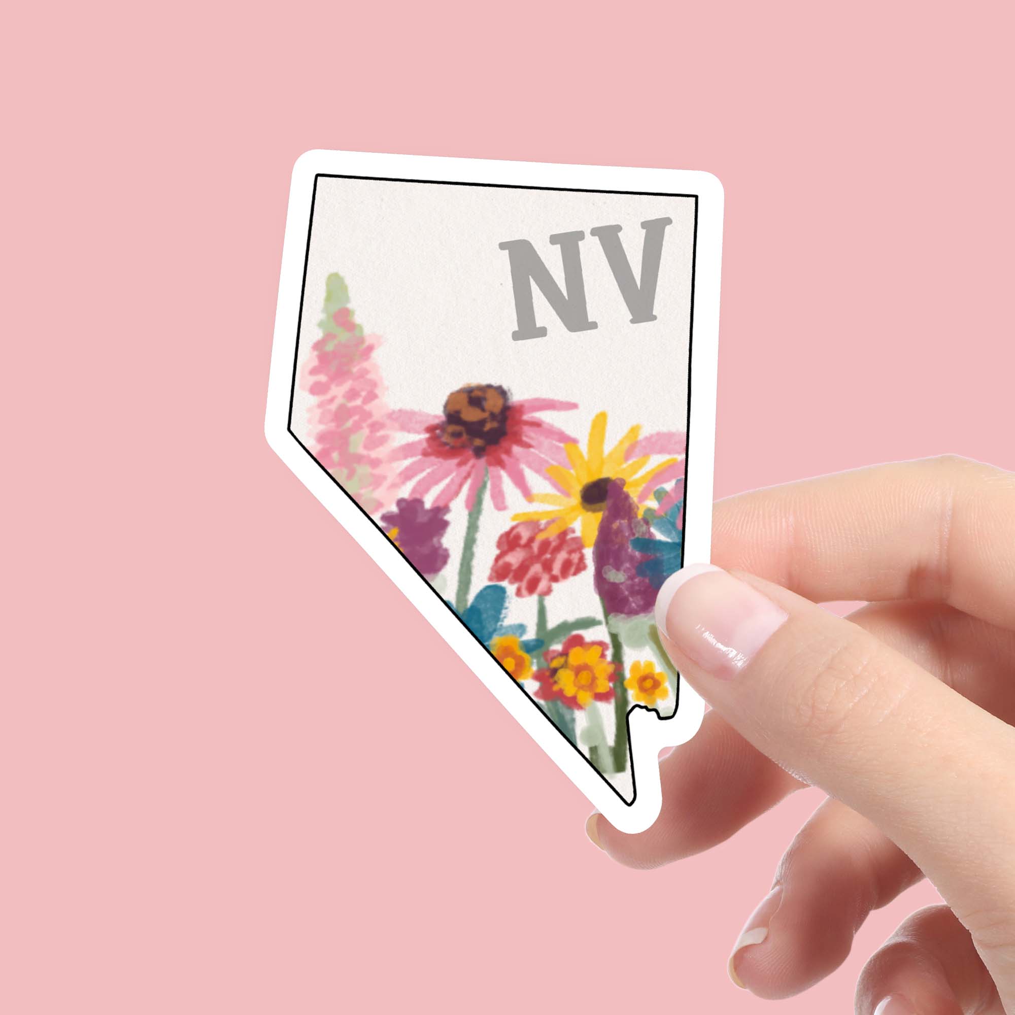  Nevada Painterly Pattern Sticker、mySite、elrpsem3k