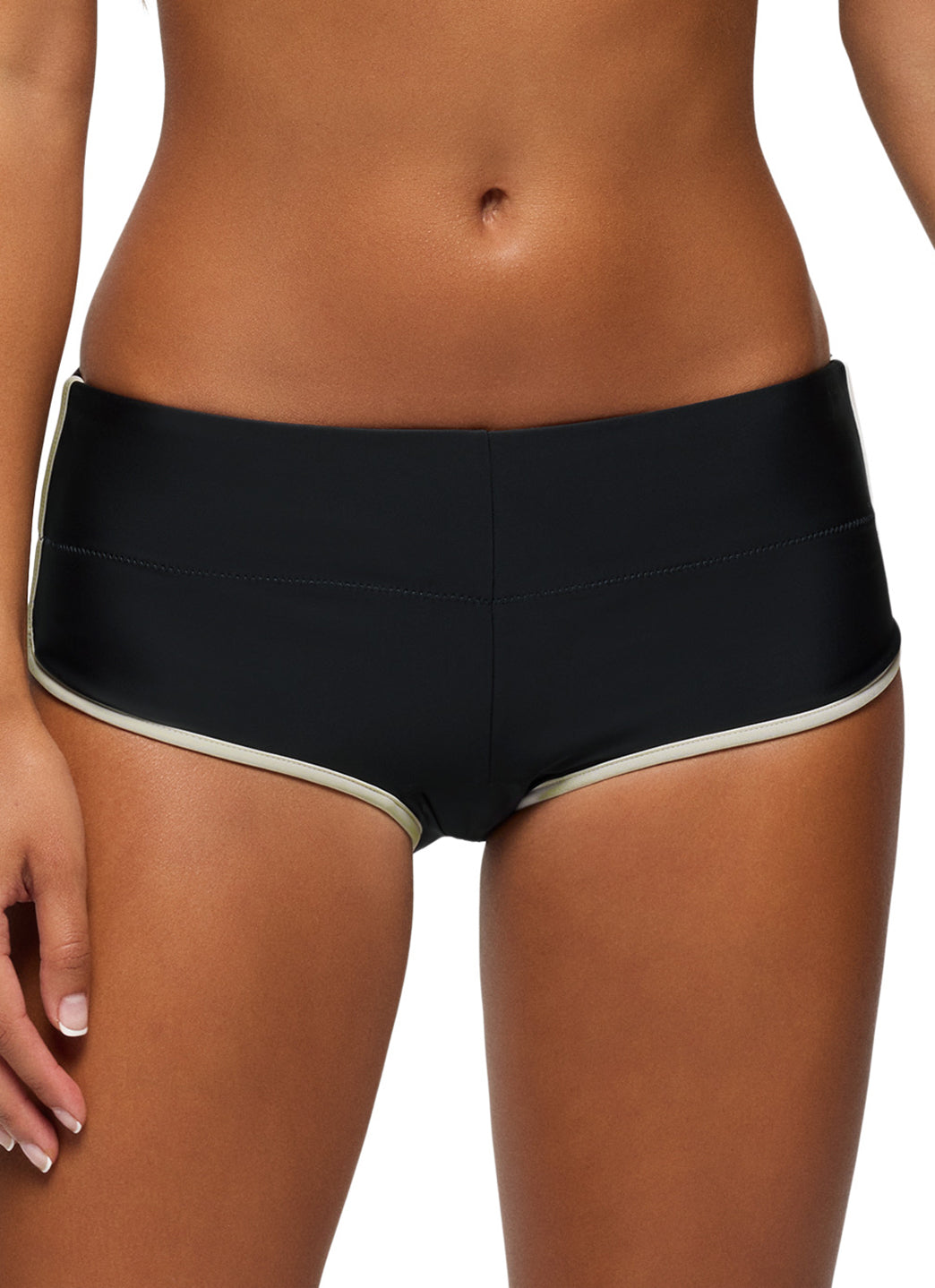 prAna Women's Solid Tropic Kiss Hipster Swim Shorts、mySite、noshort