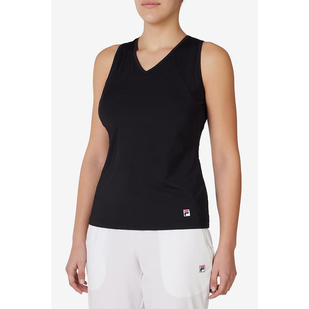 Fila Women's Essentials Full Coverage Tank - Black、mySite、neckold
