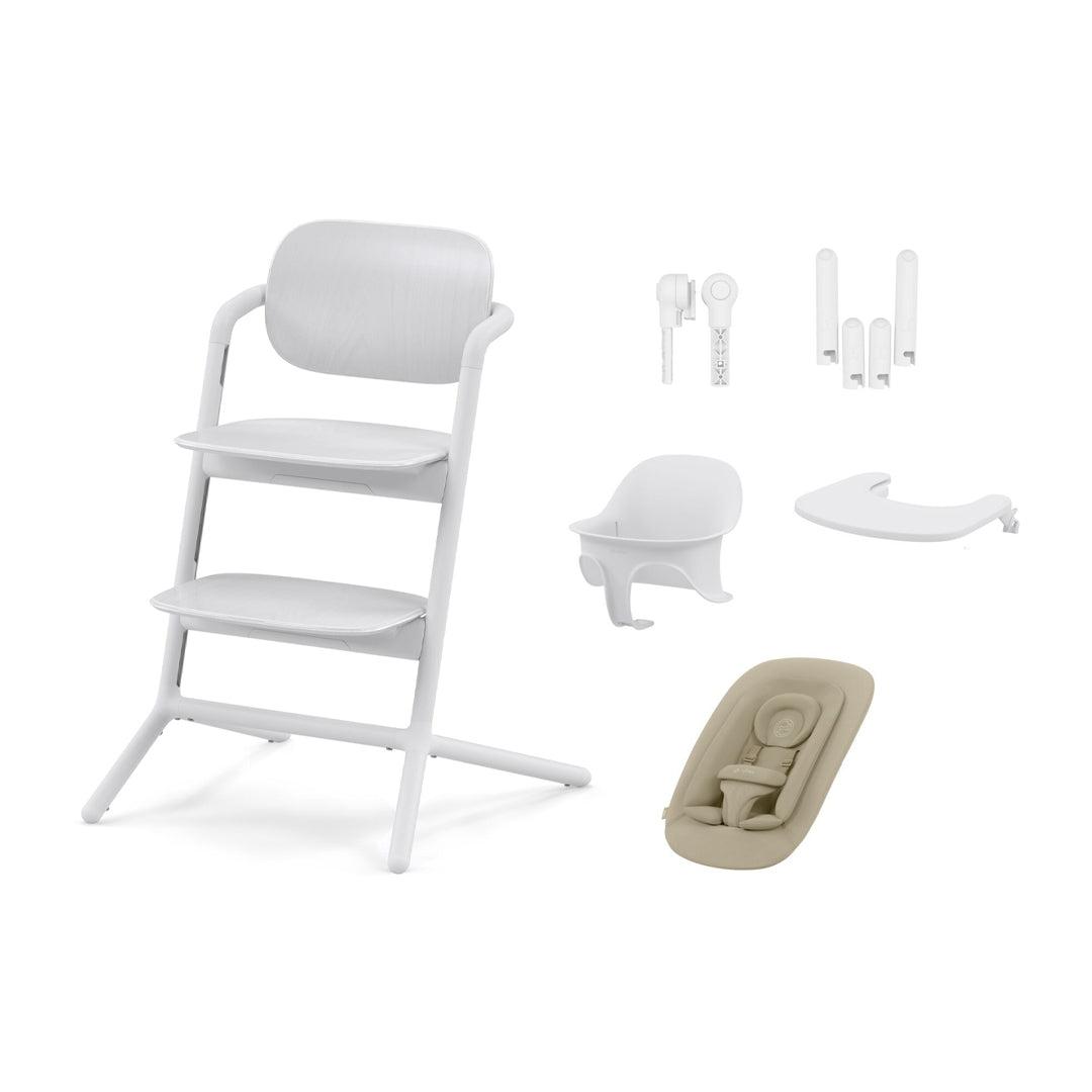  CYBEX LEMO 4-in-1 Highchair Set - White、mySite、merchandisen