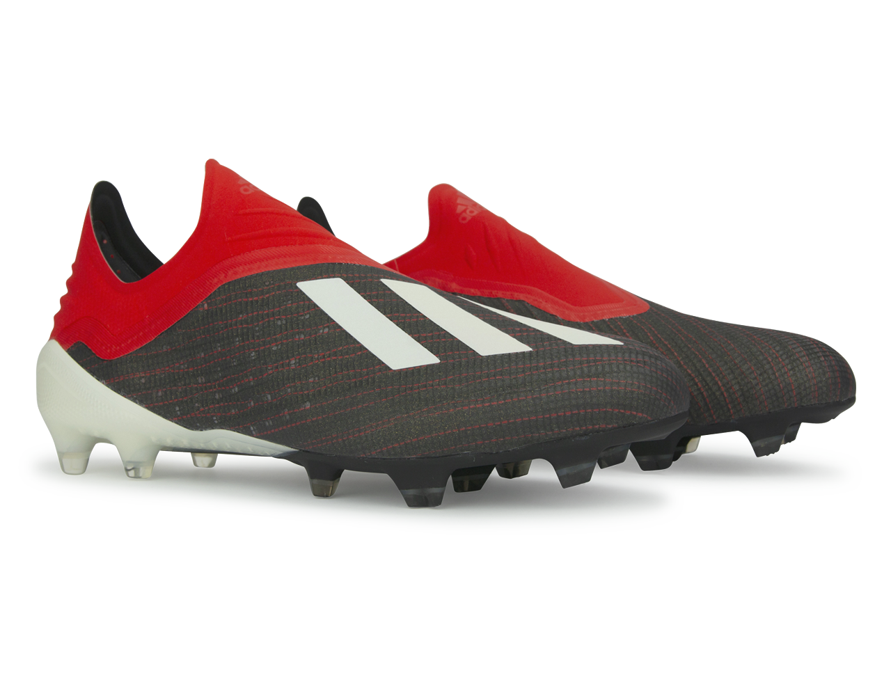 adidas Men's X 18+ FG Core Black/Active Red、mySite、noshort