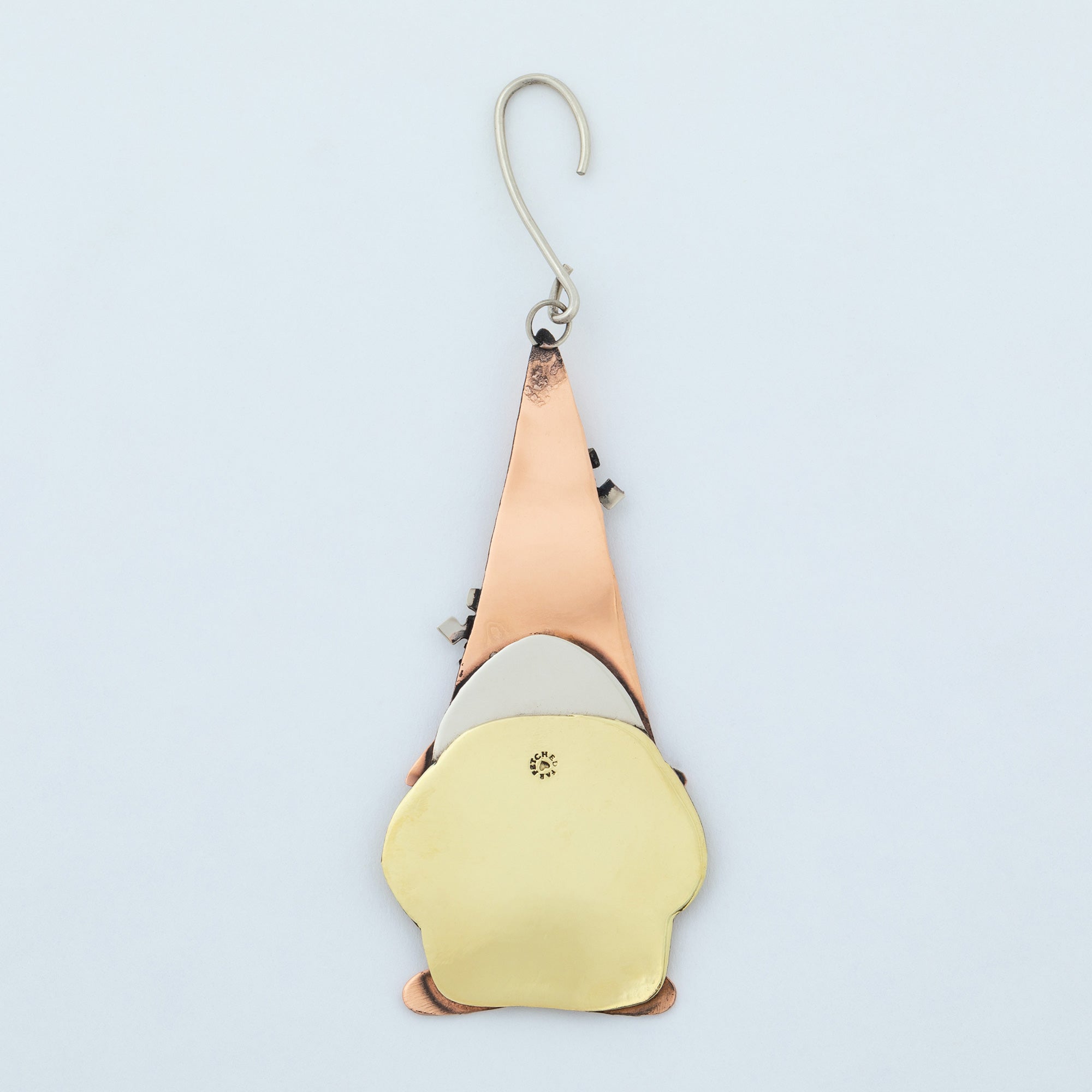 Cute Gnome Mixed Metal Ornament、mySite、camillekostekn