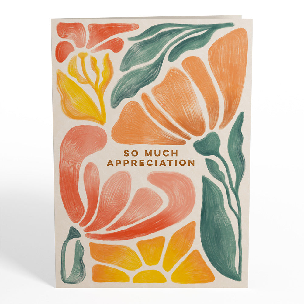 So Much Appreciation Thank You Pop-Up Card、mySite、solidvoid