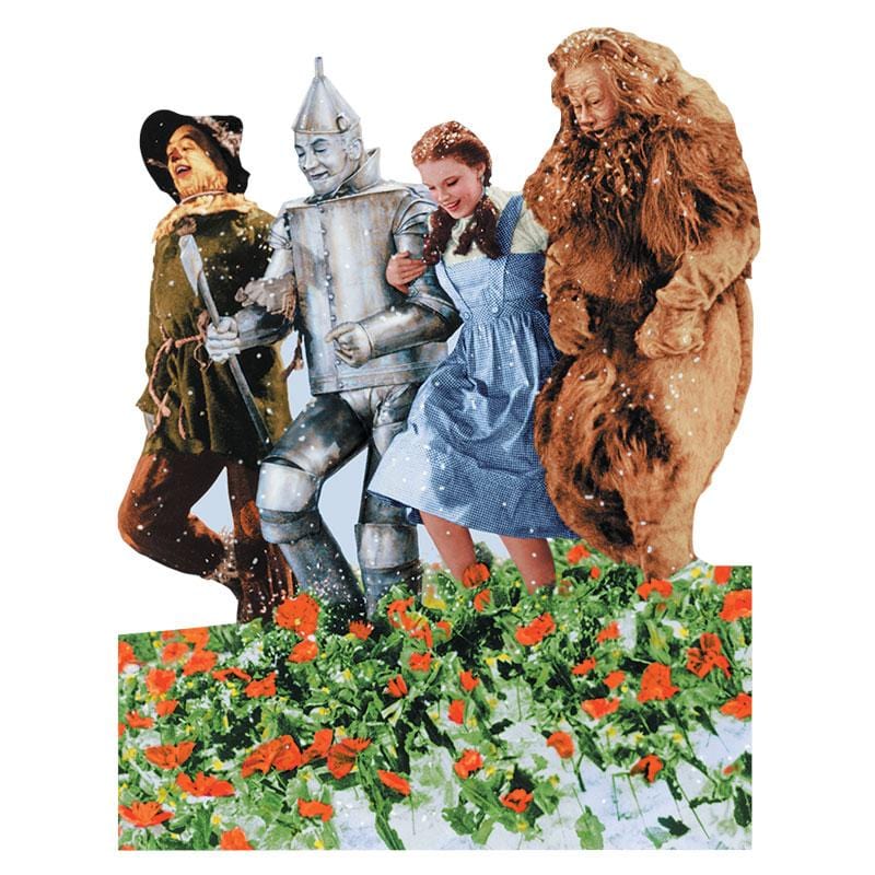  Wizard of Oz Vinyl Sticker - Poppy Fields、mySite、ghnorth