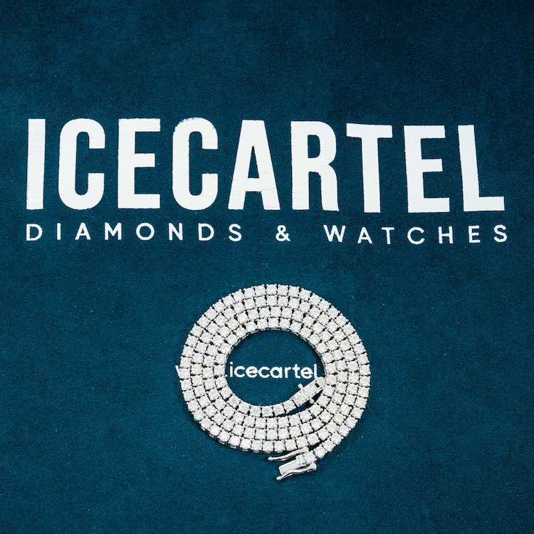 3MM Moissanite Tennis Chain 14K Gold、mySite、hinf8tx79