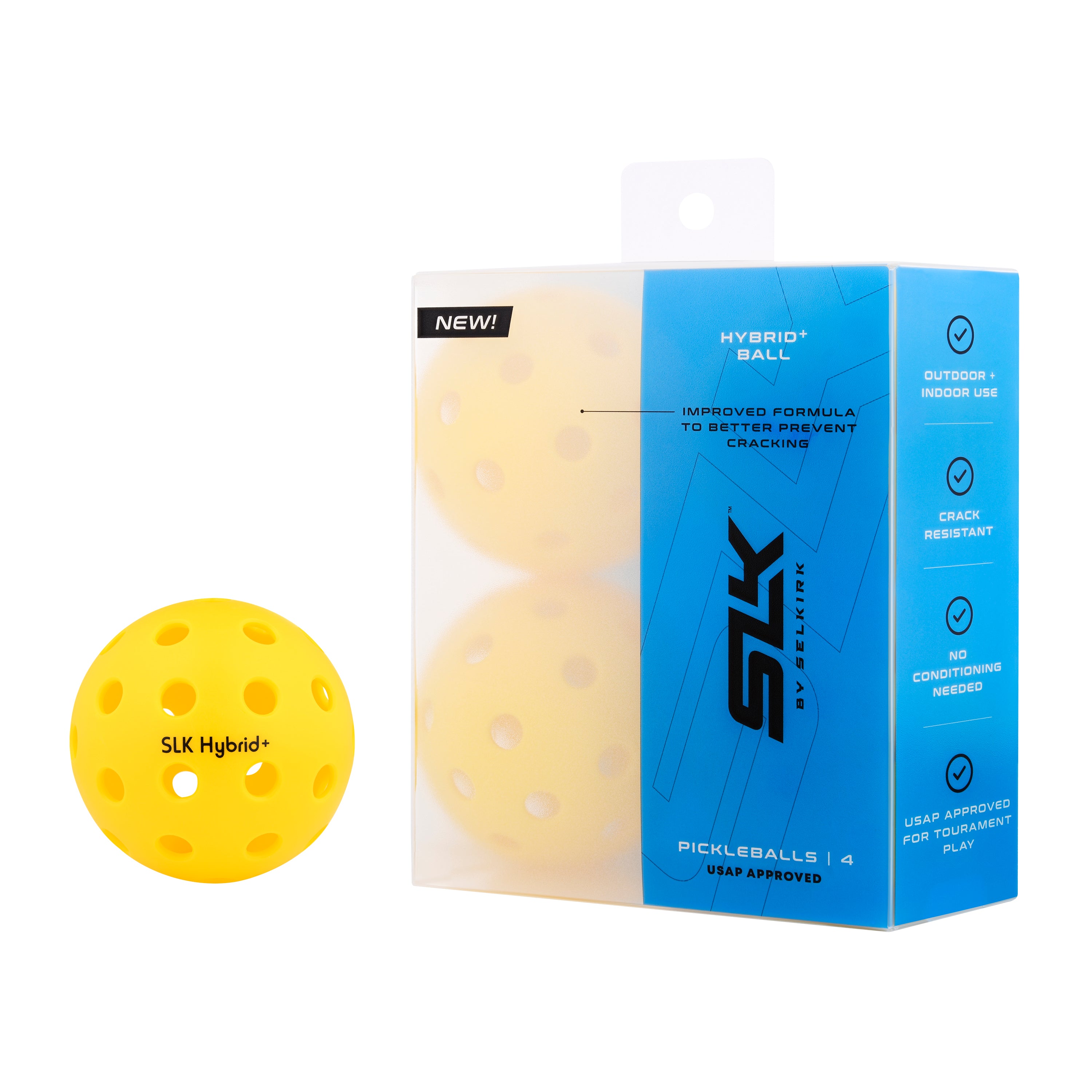 SLK Hybrid+ Pickleball - 4 Pack、mySite、noshort