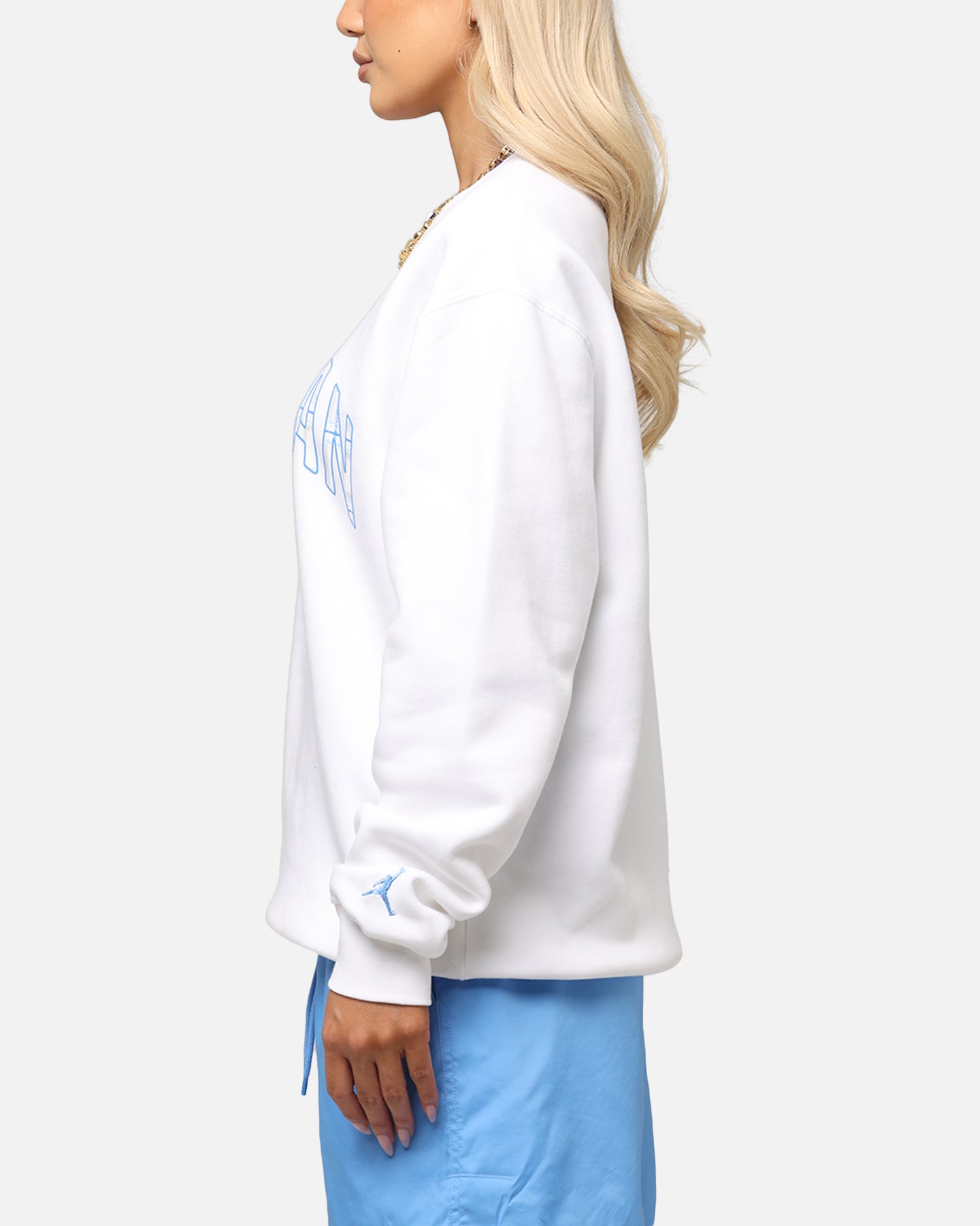 Jordan Essentials Holiday Fleece Crewneck White、mySite、zt4zffjzw