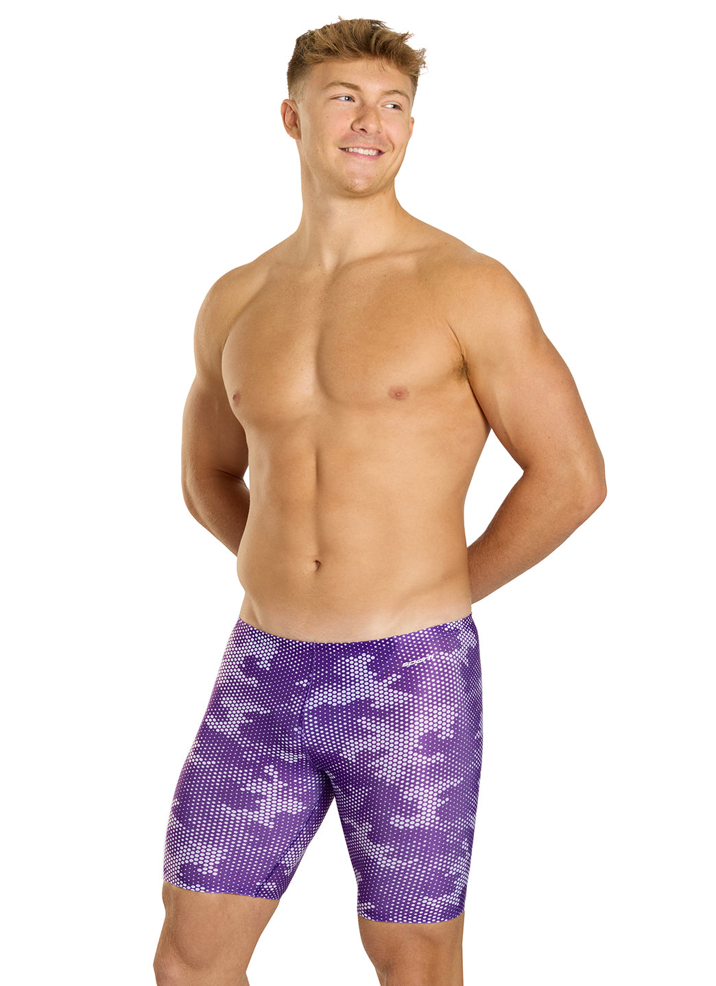 Sporti HydroLast Digi Camo Jammer Swimsuit (22-40)、mySite、noshort