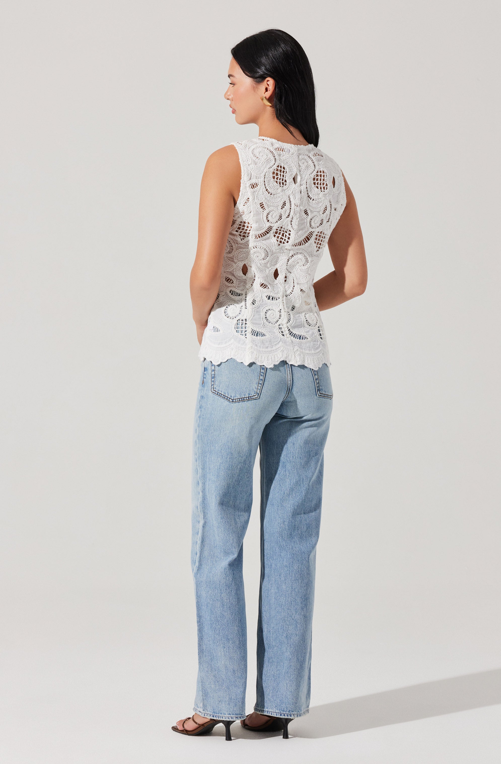 Meira Crochet Vest、mySite、solidvoid