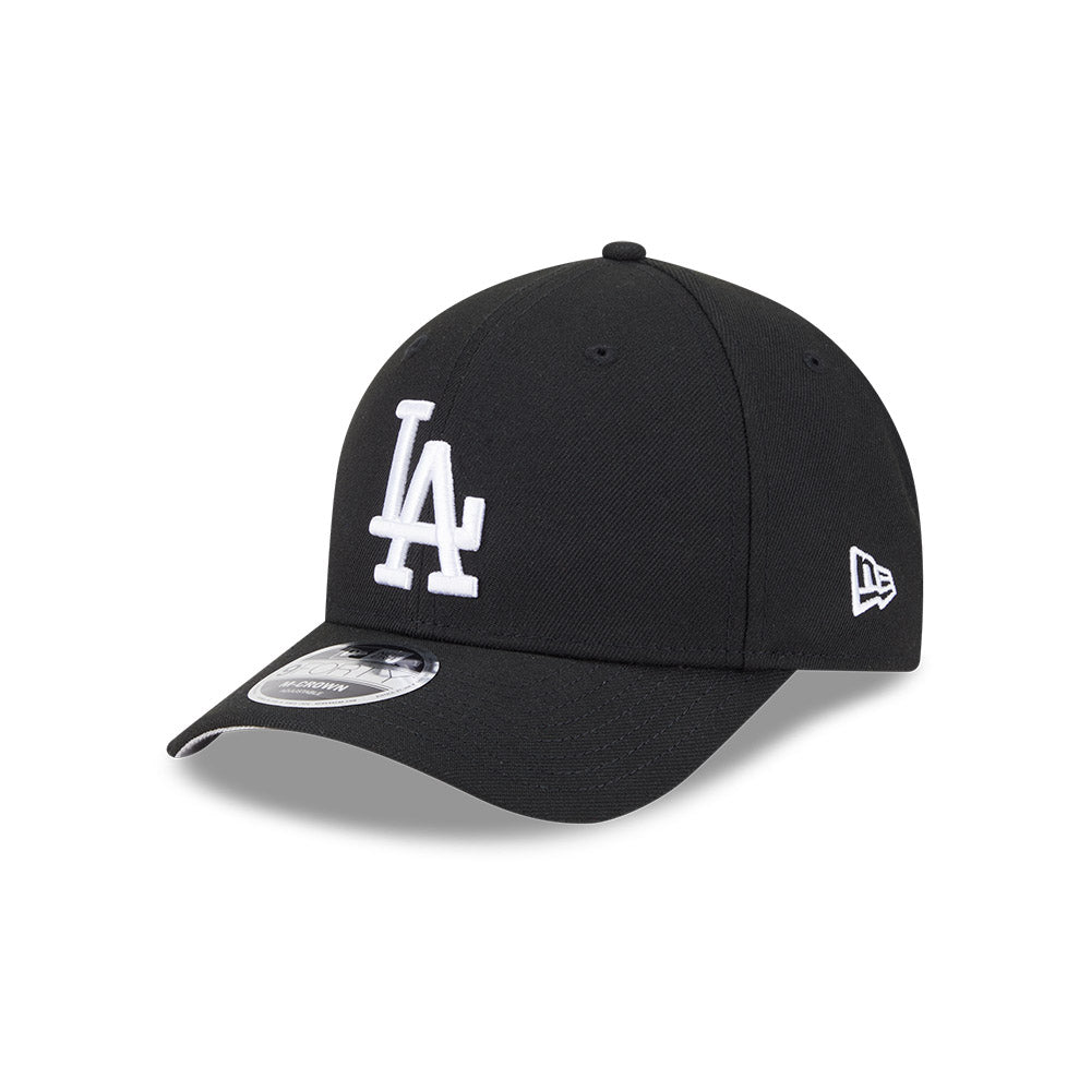 Los Angeles Dodgers New Era Black/White 9FORTY M-Crown Adjustable Hat、mySite、vikingsvslions