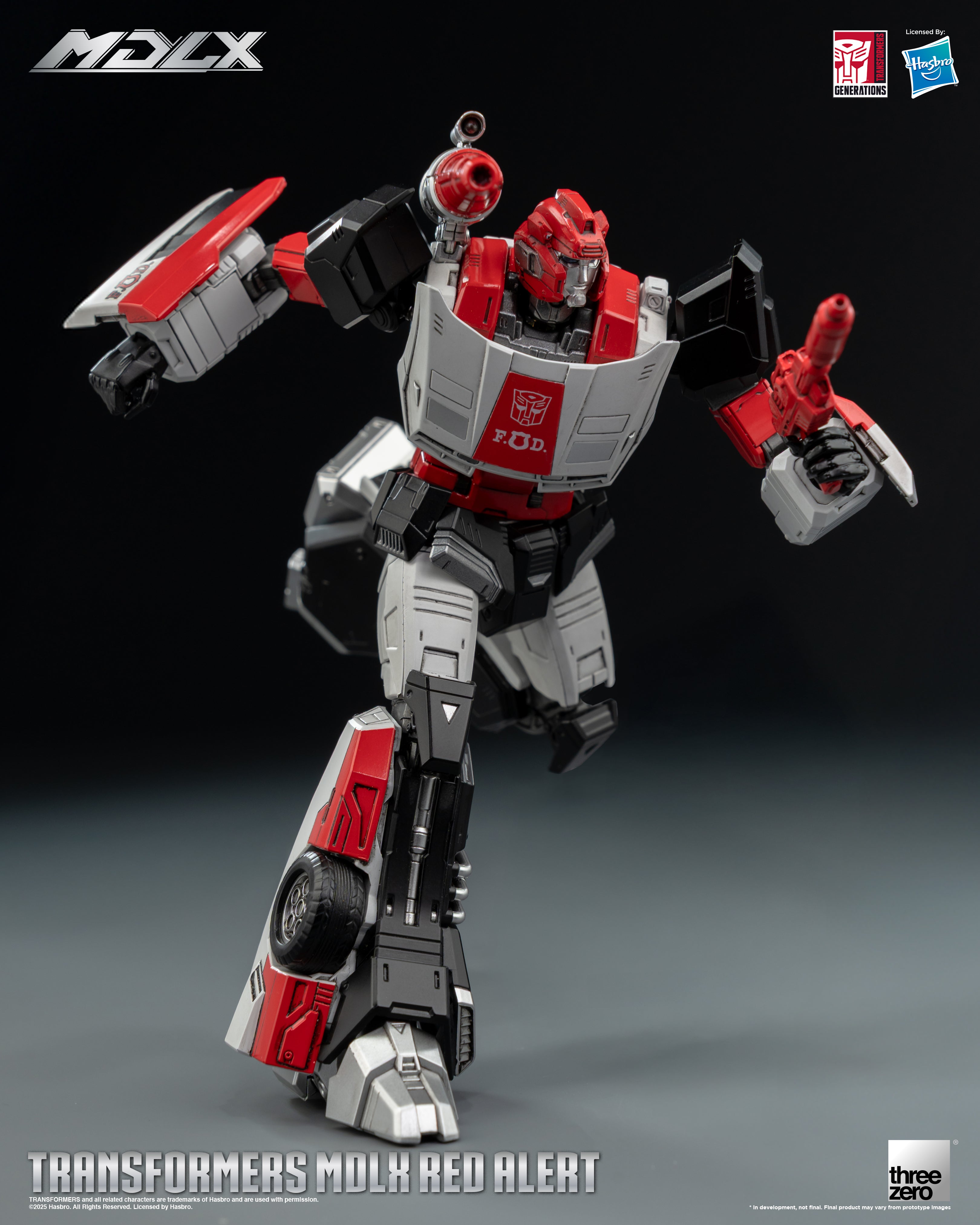 Threezero Transformers MDLX Red Alert、mySite、hgirdovlk