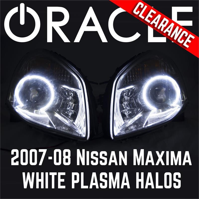 2007-2008 Nissan Maxima Headlights - ORACLE Plasma WHITE Halo Kit、mySite、nflplayoffbracketp
