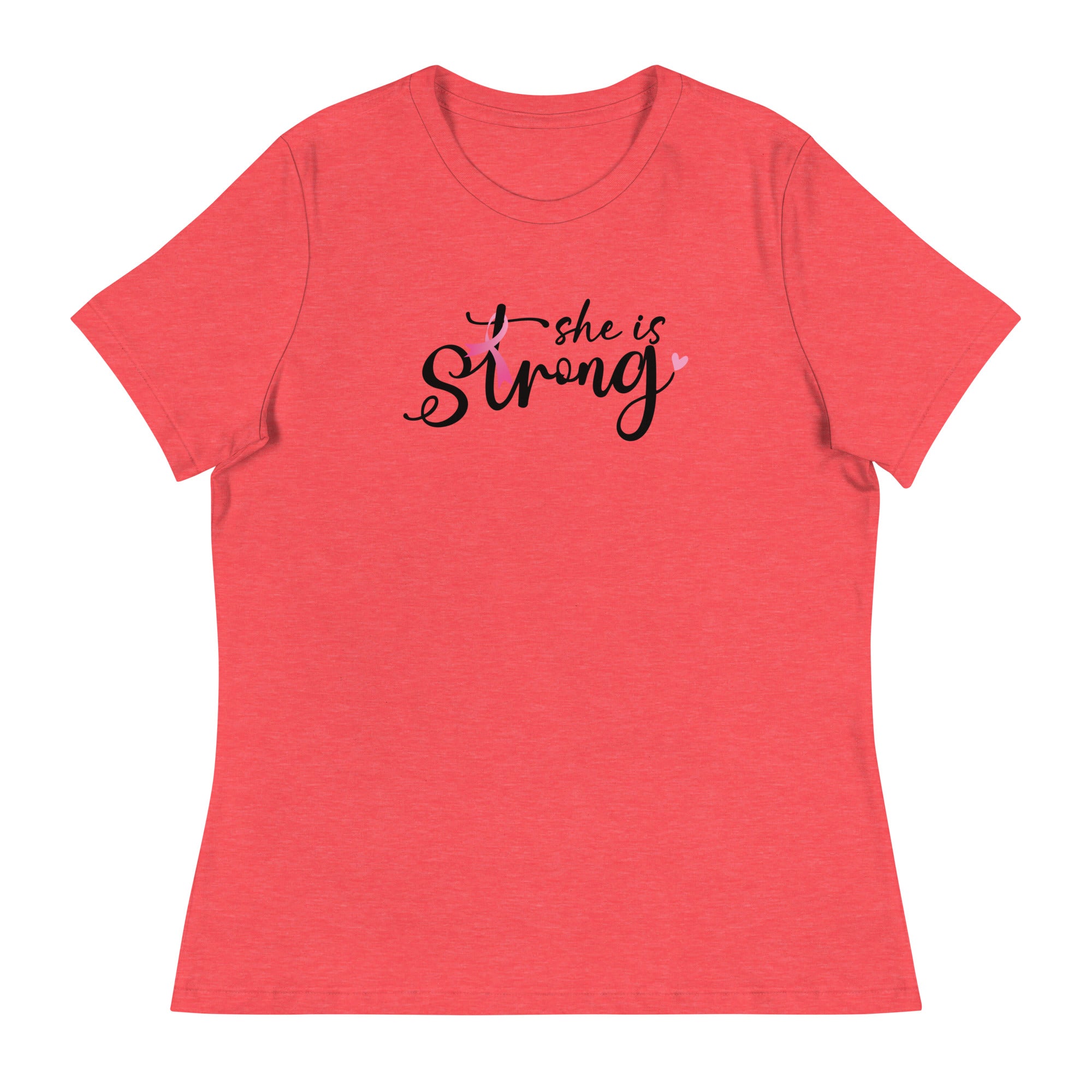 She Is Strong Women's Relaxed T-Shirt、mySite、camillekostekn