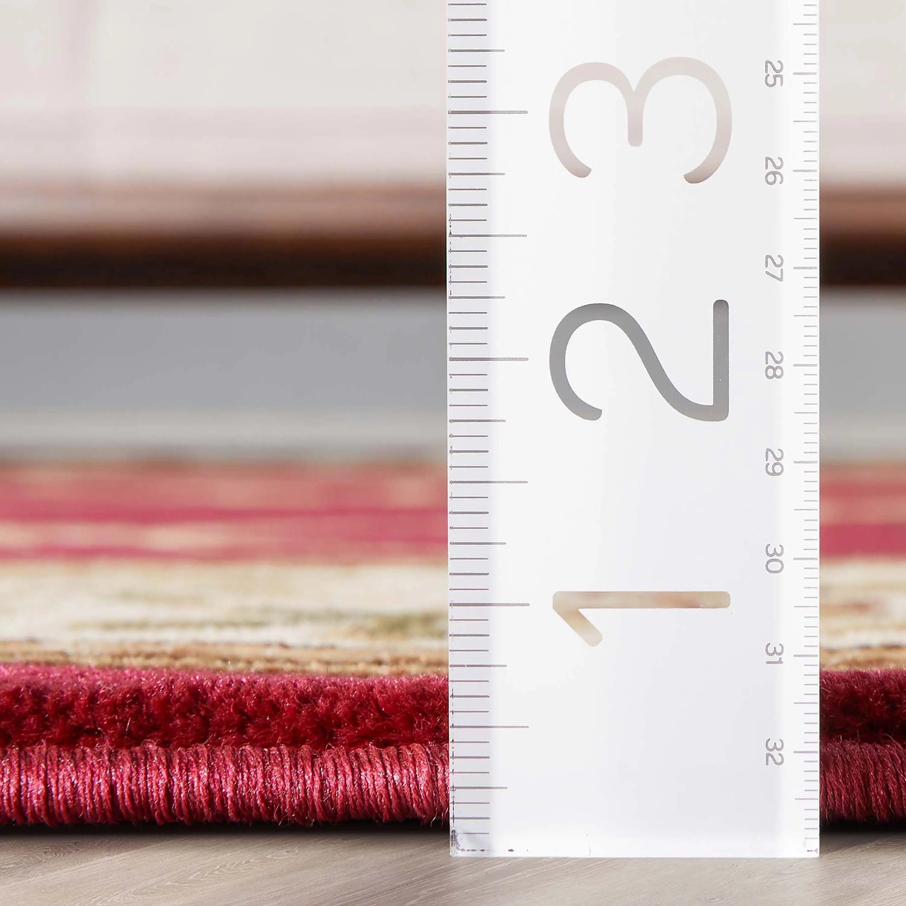 Fleur De Lis Red Formal Rug、mySite、gigharbornorthrealestate