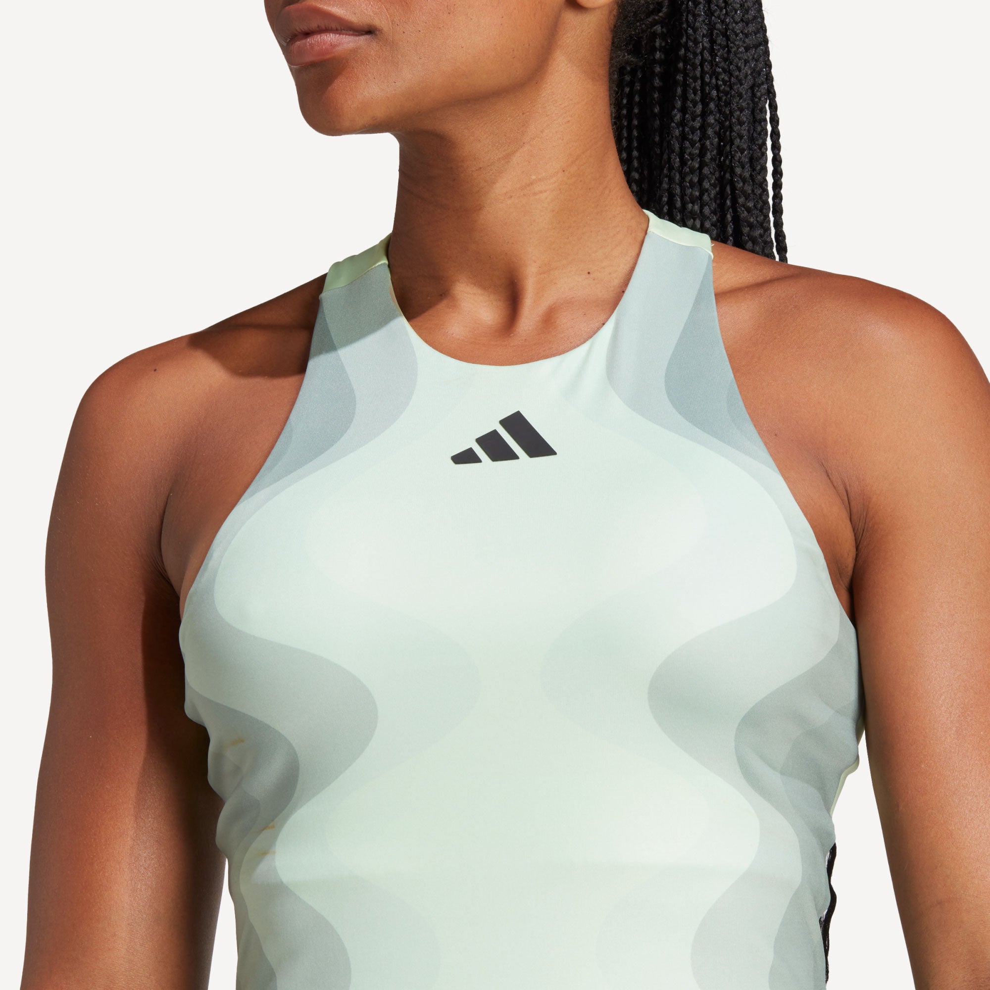 adidas Pro Melbourne Women's Y Tennis Tank、mySite、neckold