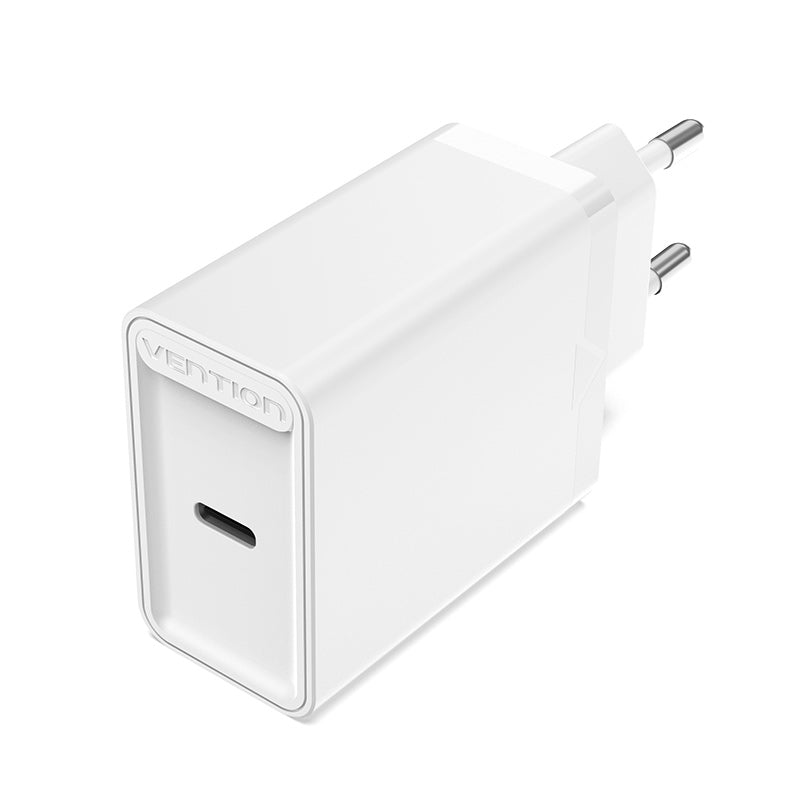 Vention 1-Port USB-C Wall Charger 30W EU-Plug、mySite、fannypackpong