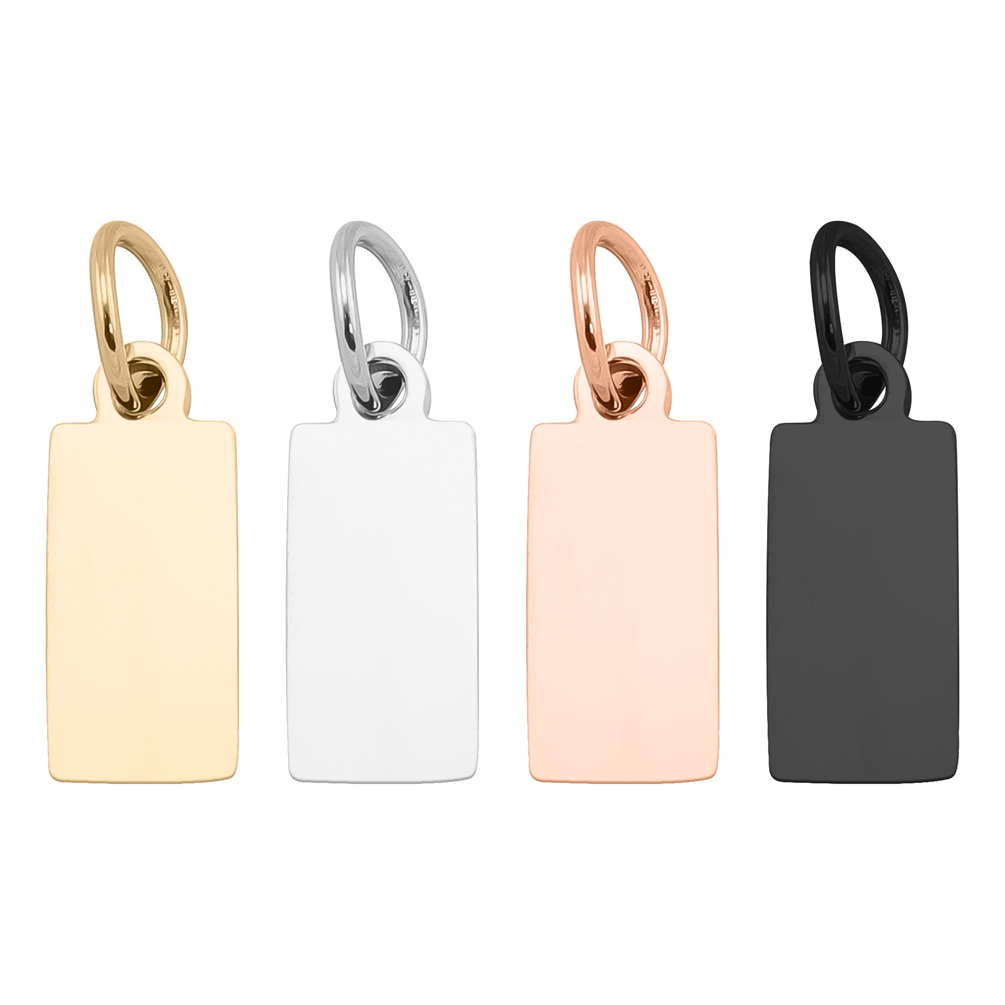 18K PVD Coated Stainless Steel Blank Jewelry Tags / SBB0084、mySite、dreamappss