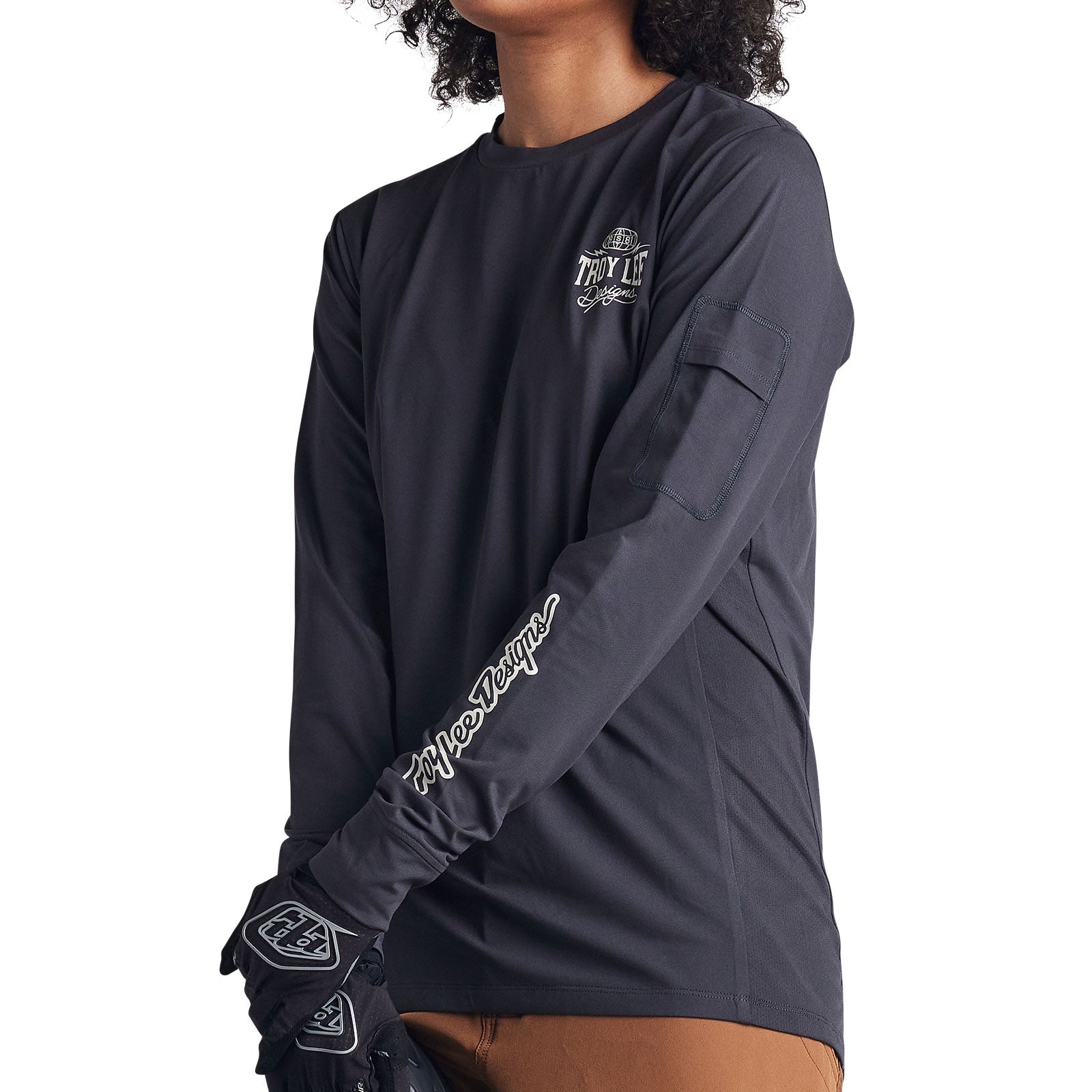 Ruckus Long Sleeve Ride Tee Bolts Carbon、mySite、dreamappss