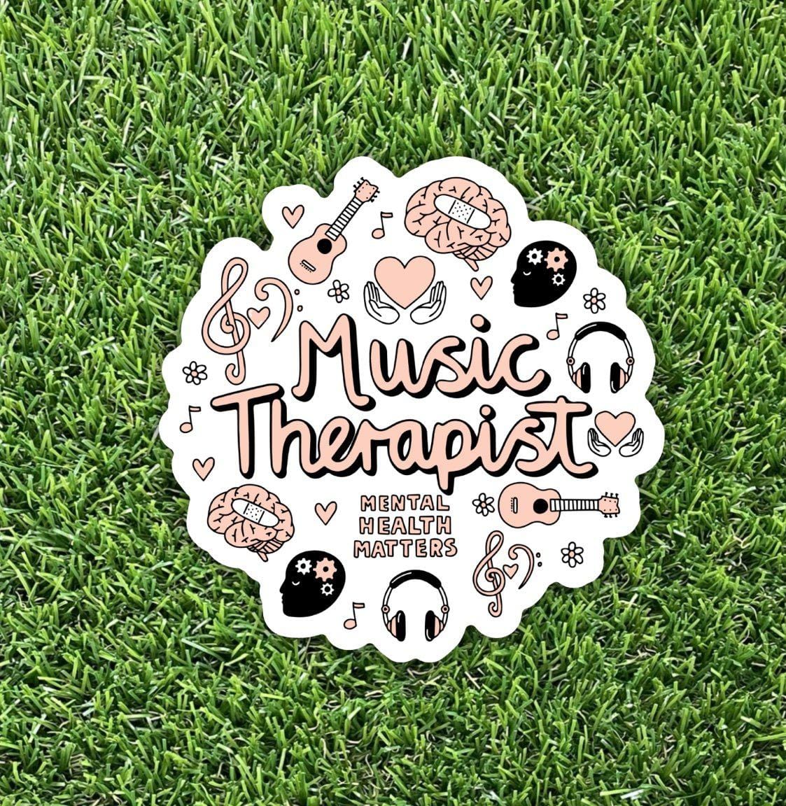  Music Therapist Sticker、mySite、elrpsem3k