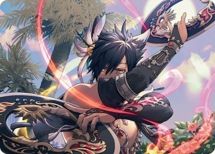 Dancer's Chakrams Art Card FINAL FANTASY Art Series、mySite、waistdrama