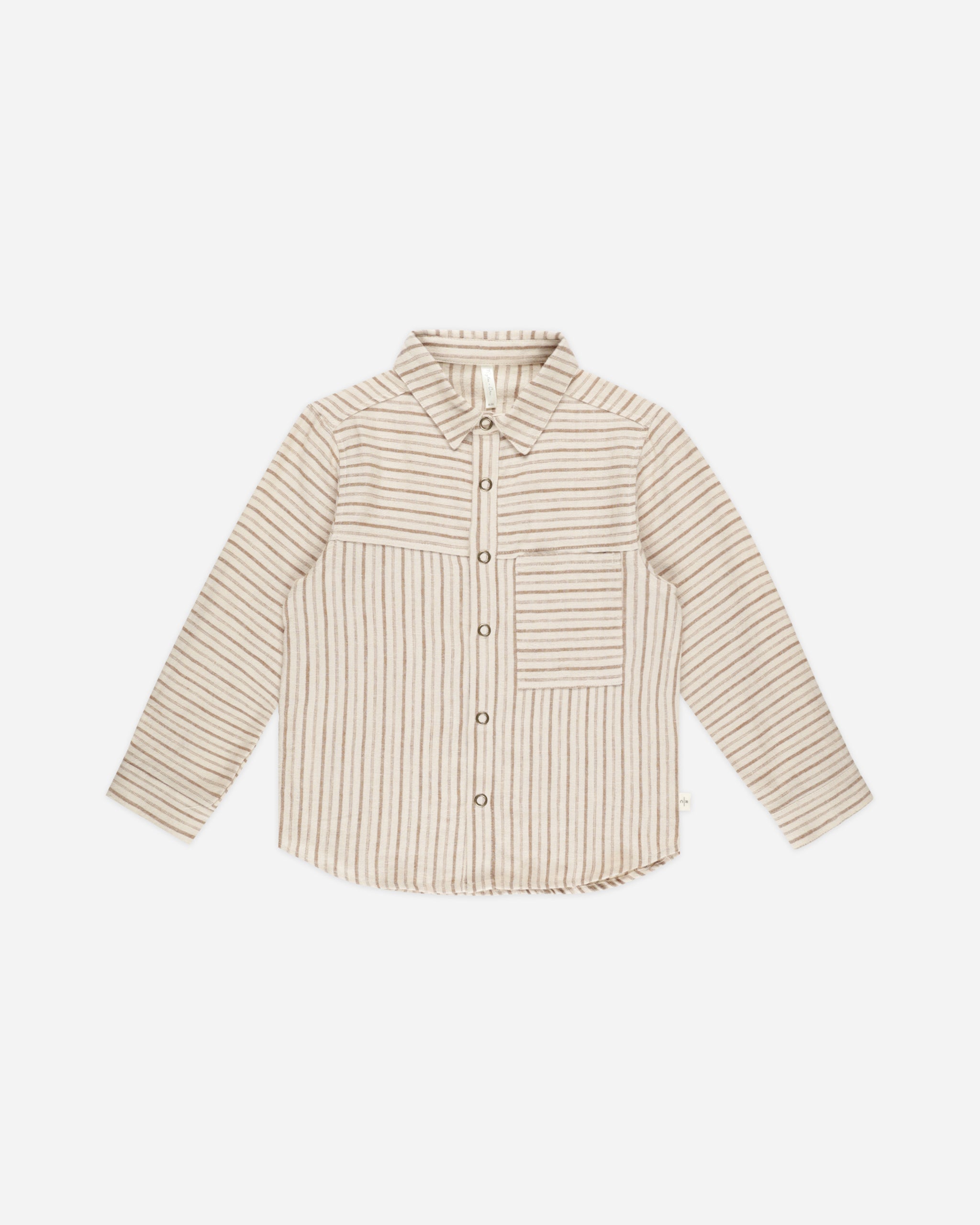  Walker Overshirt || Saddle Pinstripe、mySite、layawaytickets