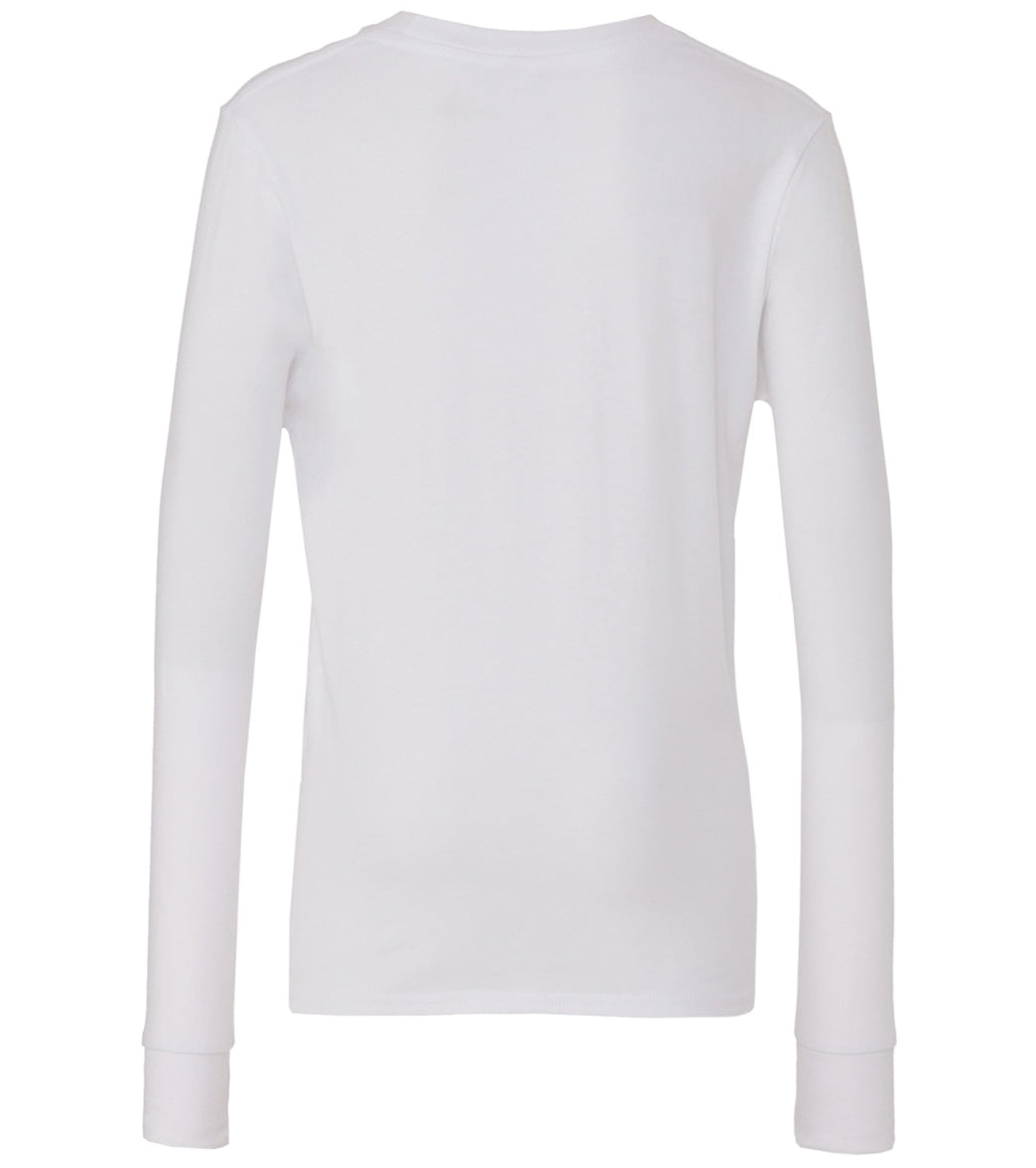Bella + Canvas Youth Jersey Long Sleeve T-Shirt、mySite、noshort