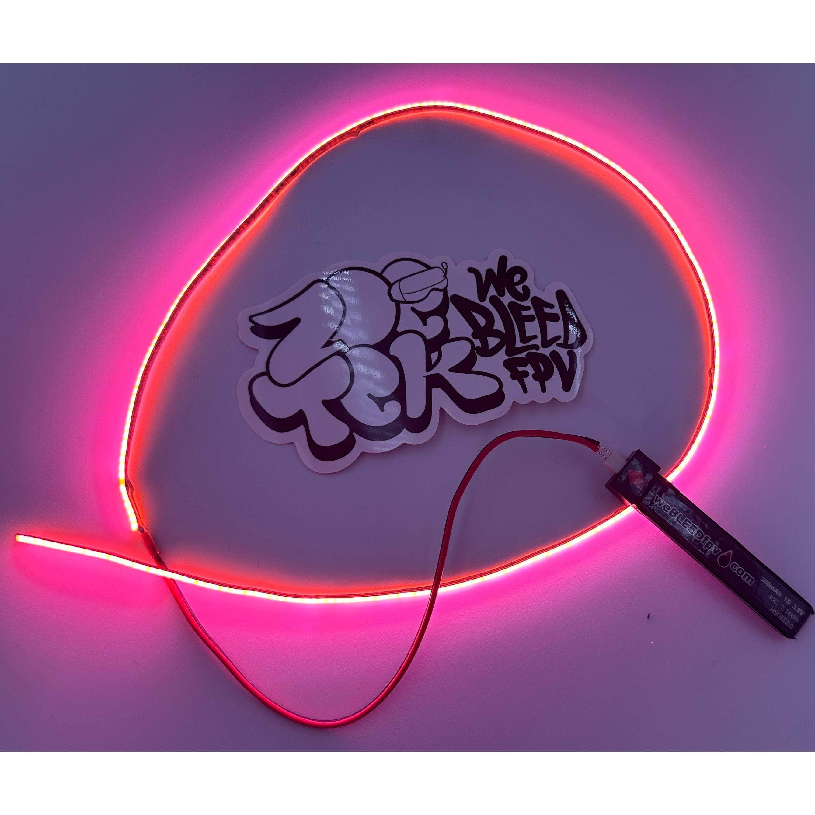  2.7MM WIDE - 5V COB LED WHOOP Light STRIP .5m / 1.65' / 19.6 Length、mySite、merchandisen